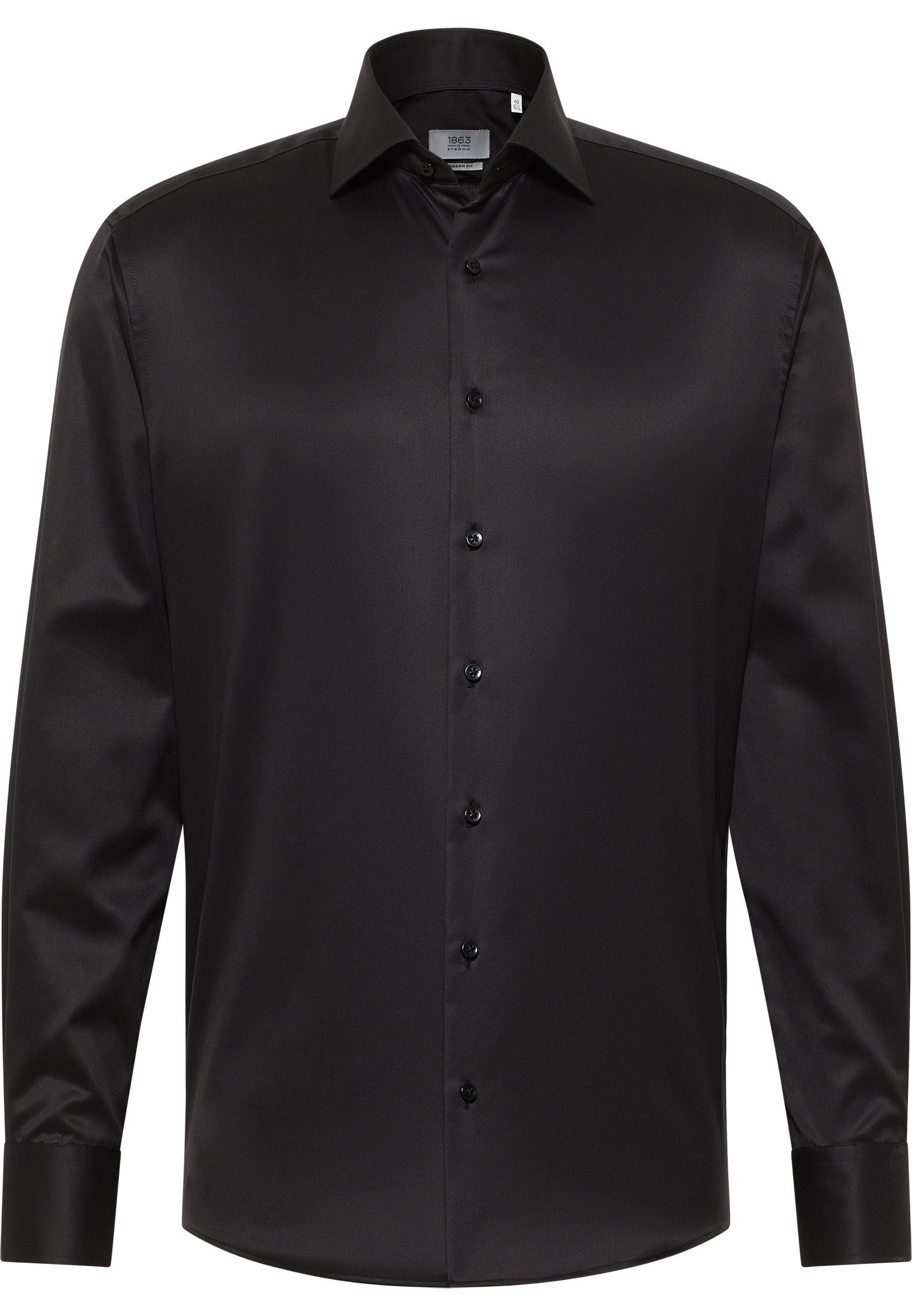 Eterna Overhemd met lange mouwen MODERN FIT NON IRON (strijkvrij)