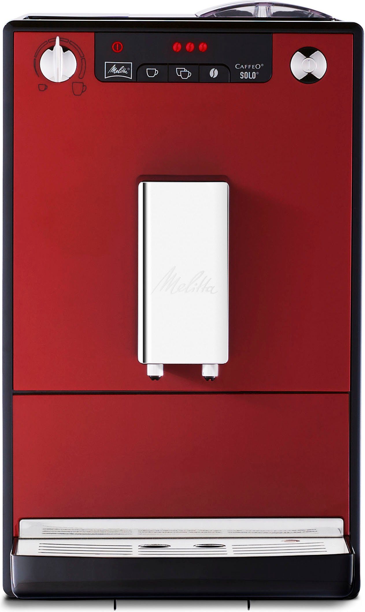 Melitta Volautomatisch koffiezetapparaat Solo® E950-201, zwart, Perfect voor caffè crema & espresso, slechts 20 cm breed