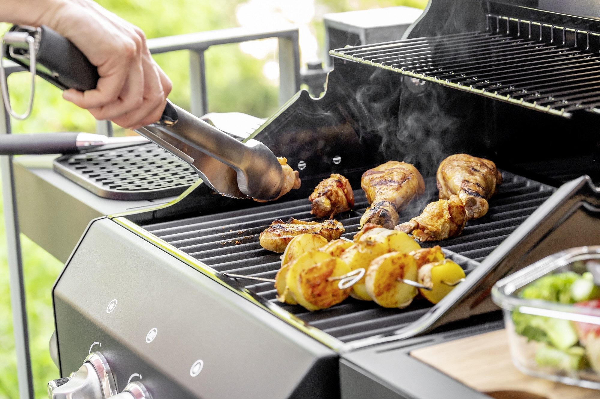 WENKO Barbecuebestek in set BBQ (set, 2-delig)