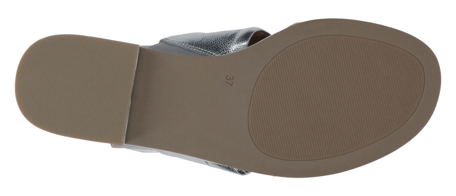 Caprice Slippers , blokhak, zomerschoen met hoogwaardige memotion-uitrusting