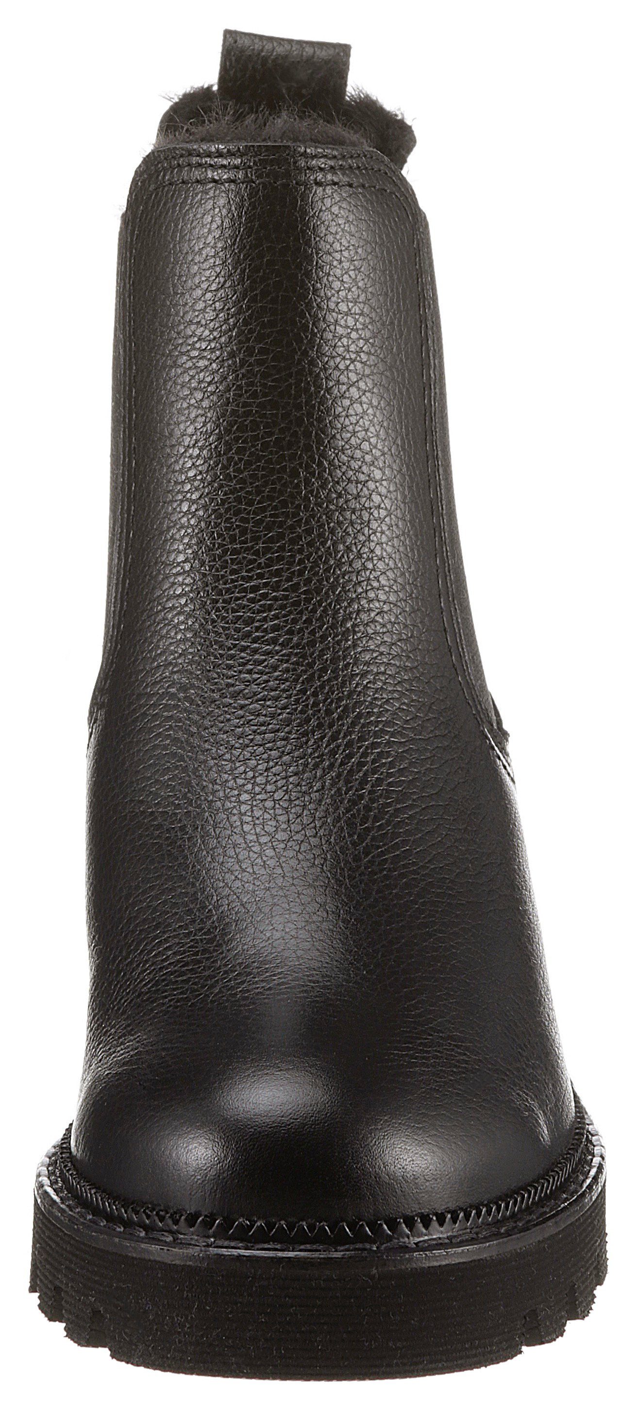 Paul Green Chelsea-boots winter ankle boots, block heel, with profile sole