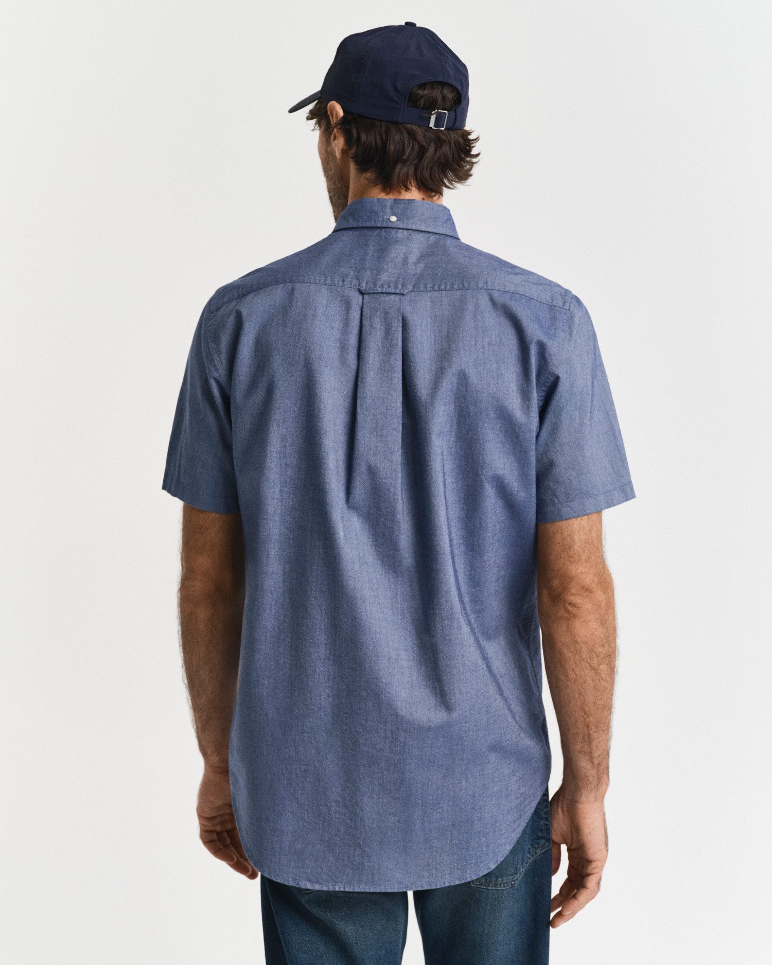 Gant Overhemd met korte mouwen REG OXFORD SHIRT