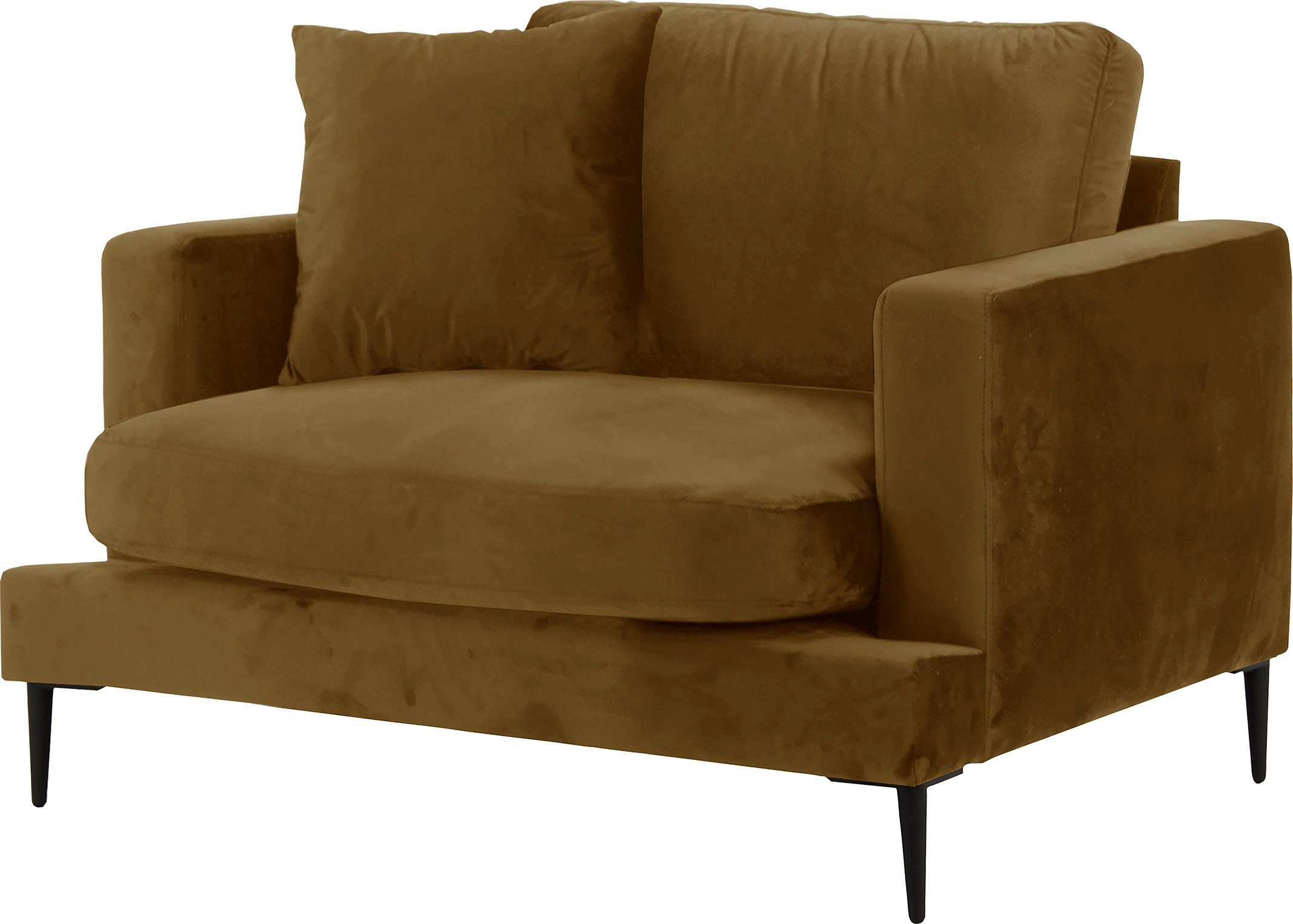 Leonique Fauteuil Cozy loungesstoel, designstoel, afmetingen B/D/H: 91/97/80 cm
