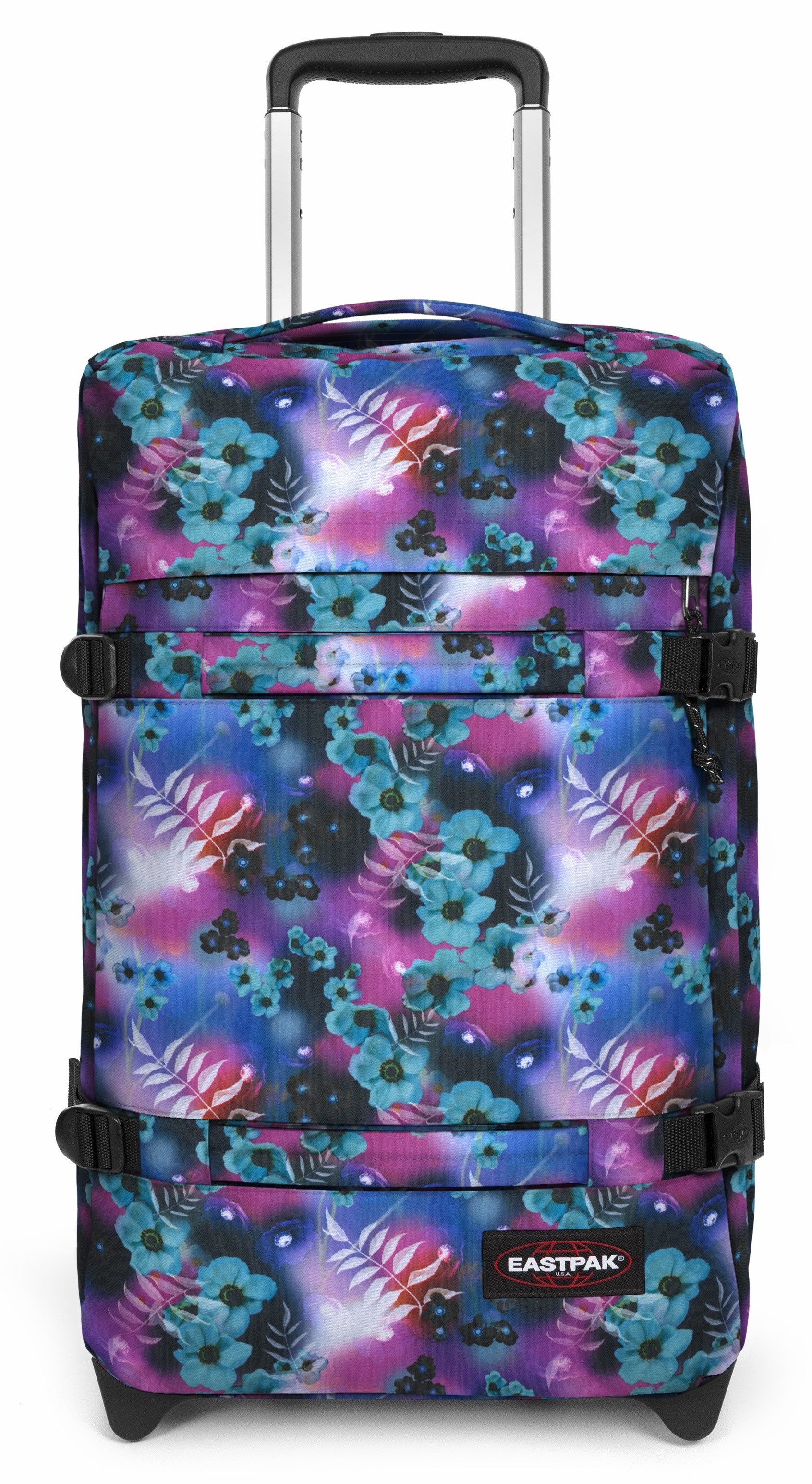 Eastpak Zachte bagage trolley TRANSIT'R S Handbagage-koffer reis bagage koffer met TSA-slot reistas unisex koffers & reistassen paars