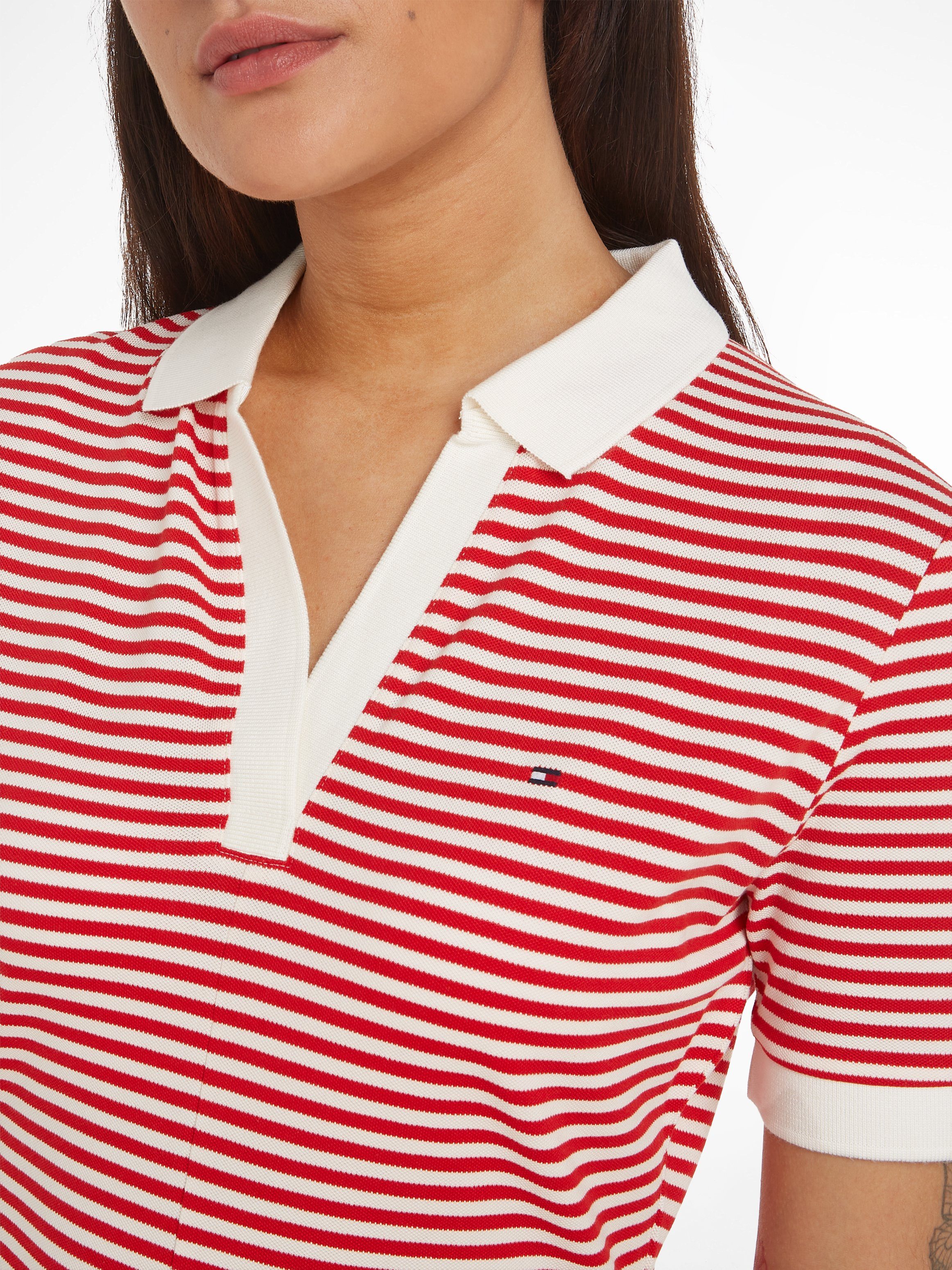 Tommy Hilfiger Polojurk F&F OPEN PLCKT LYCLL POLO DRS SS