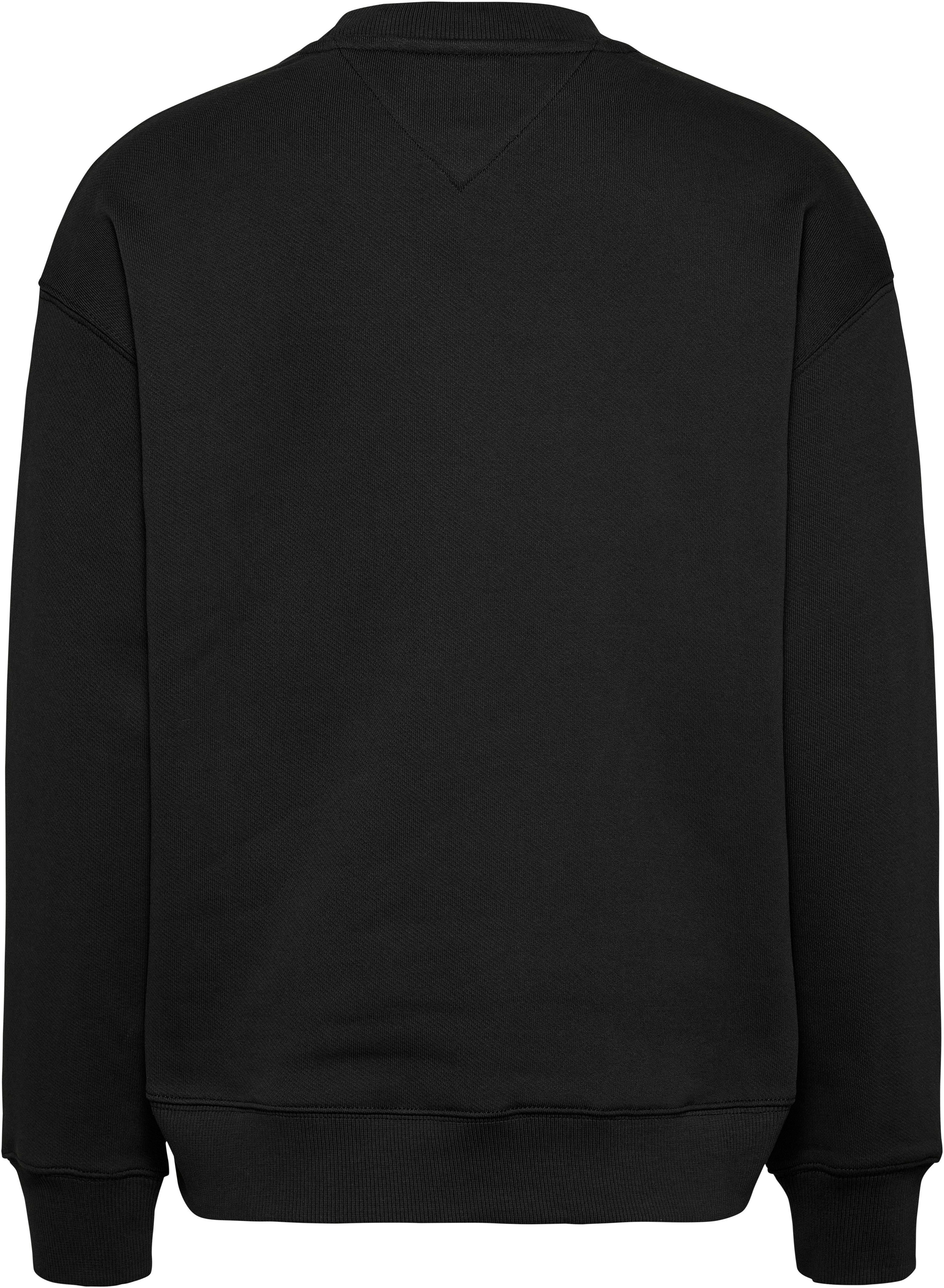 TOMMY JEANS Sweatshirt met drop-shoulder design en logo aan de voorkant