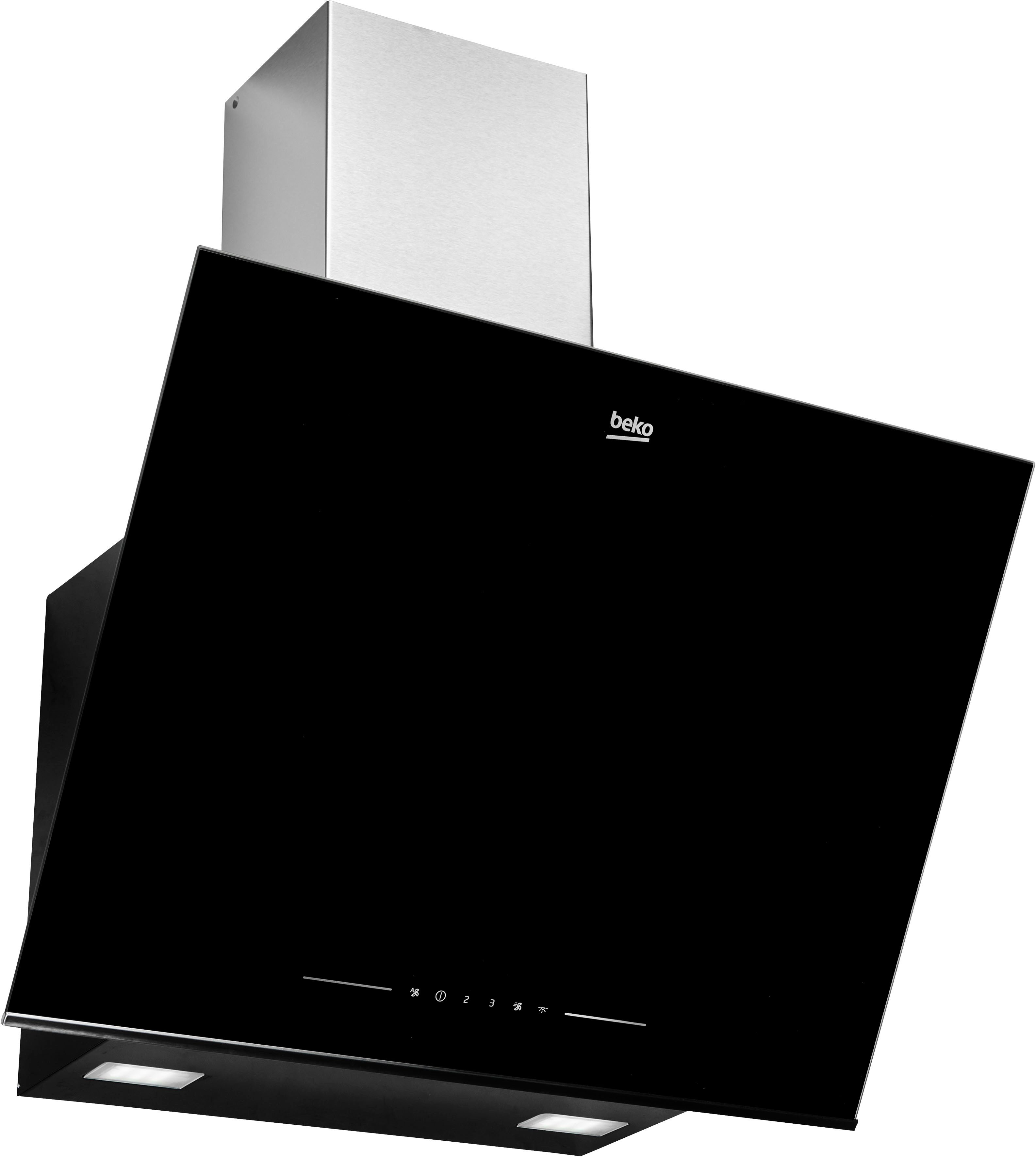 BEKO Schuine wandkap BHCA66641BBHS 7704331206 (1 stuk) afzuigkappen