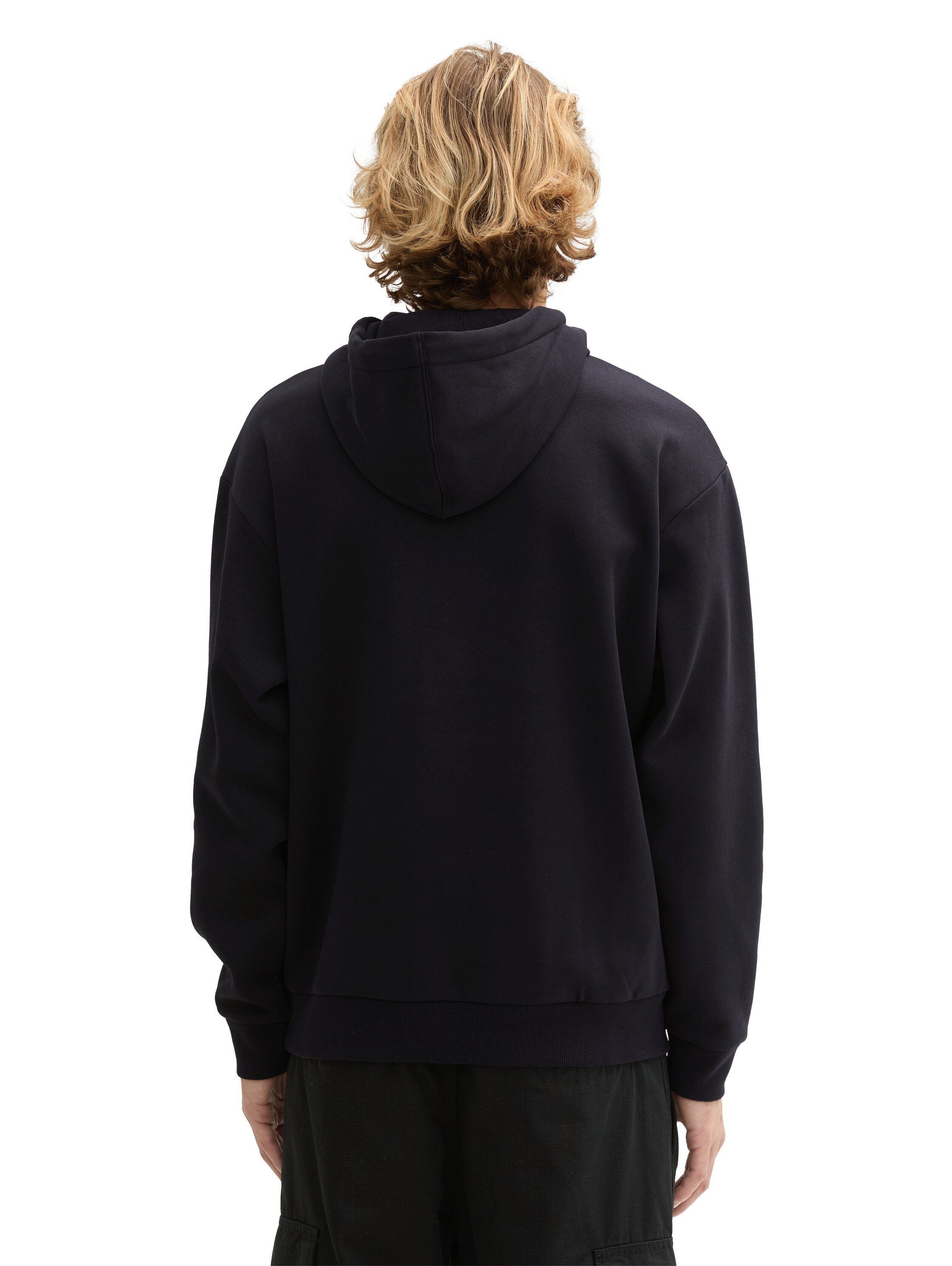 Tom Tailor Denim Hoodie met grote logoprint