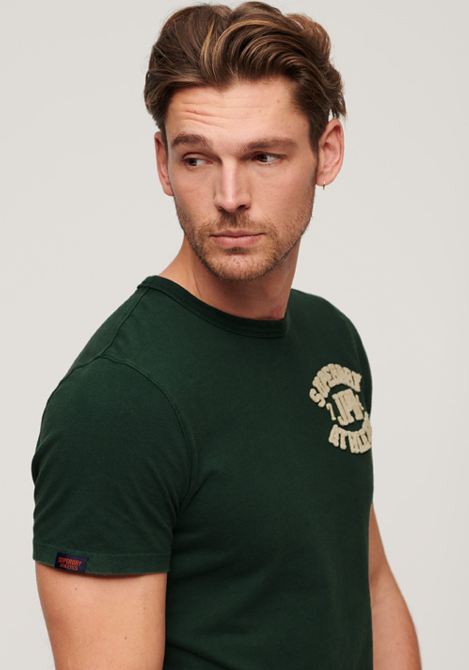 Superdry T-shirt VINTAGE ATHLETIC CHEST S/S TEE