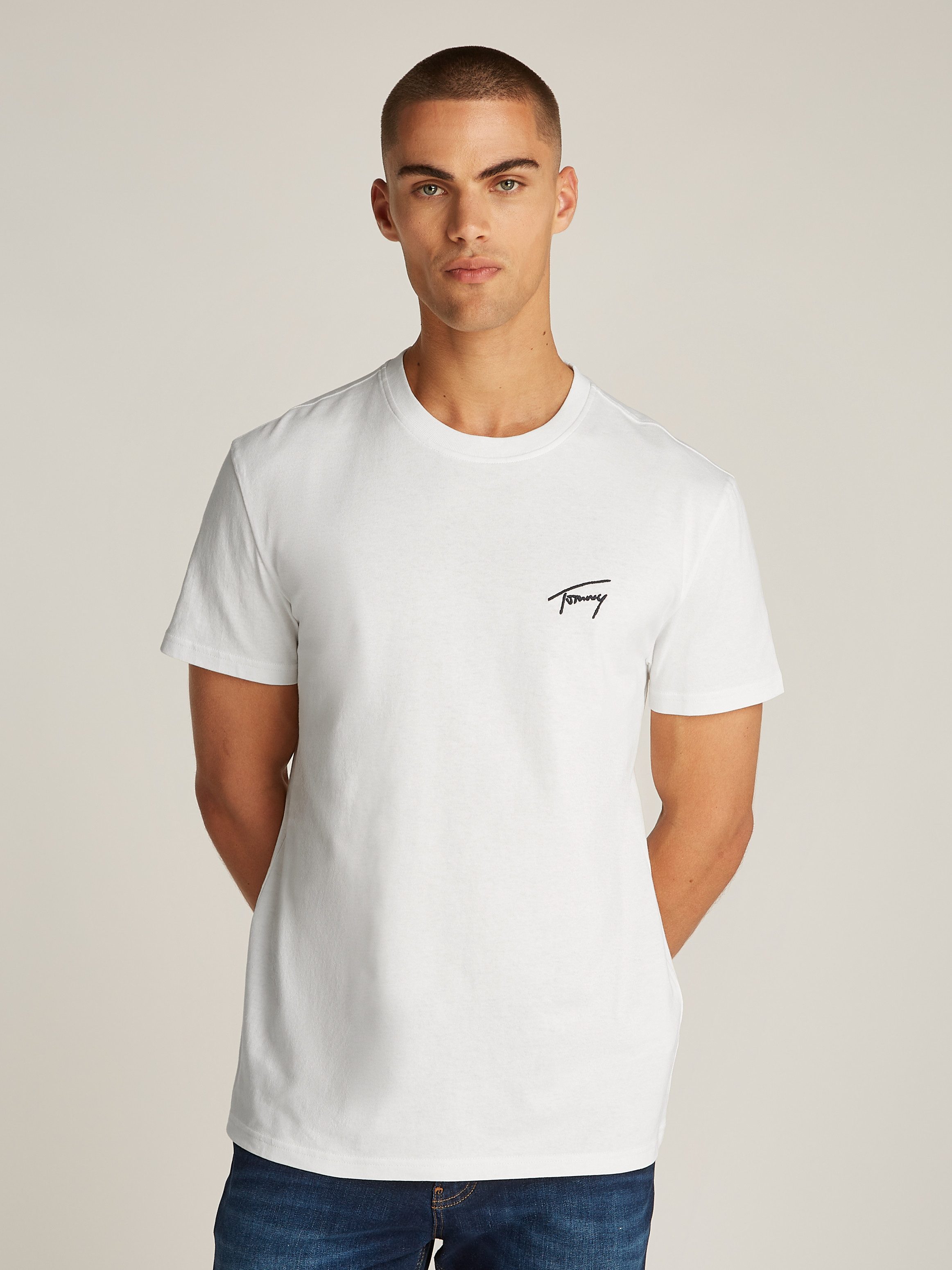 TOMMY JEANS T-shirt TJM REG SIGNATURE TEE EXT