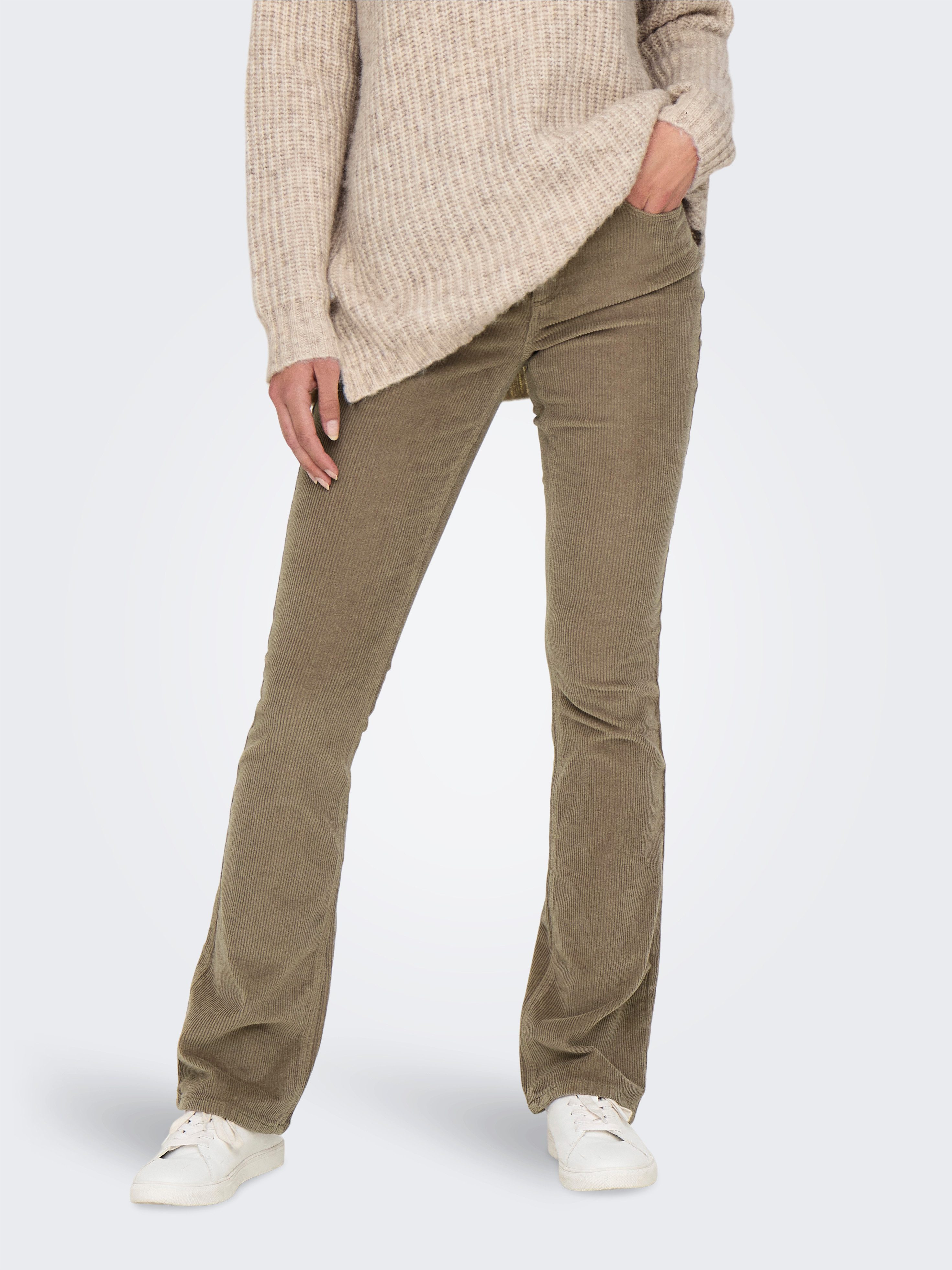 Only Cordbroek ONLMARY-GLOBAL MID CORD FLARED PNT NOOS