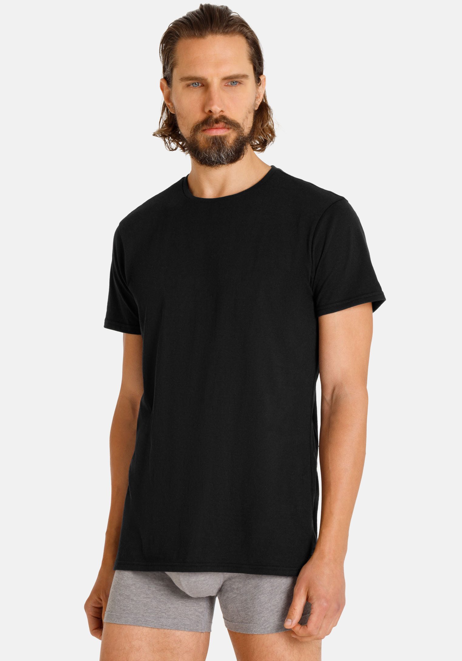 Camano T-shirt Comfort met een ronde hals (Set van 2)
