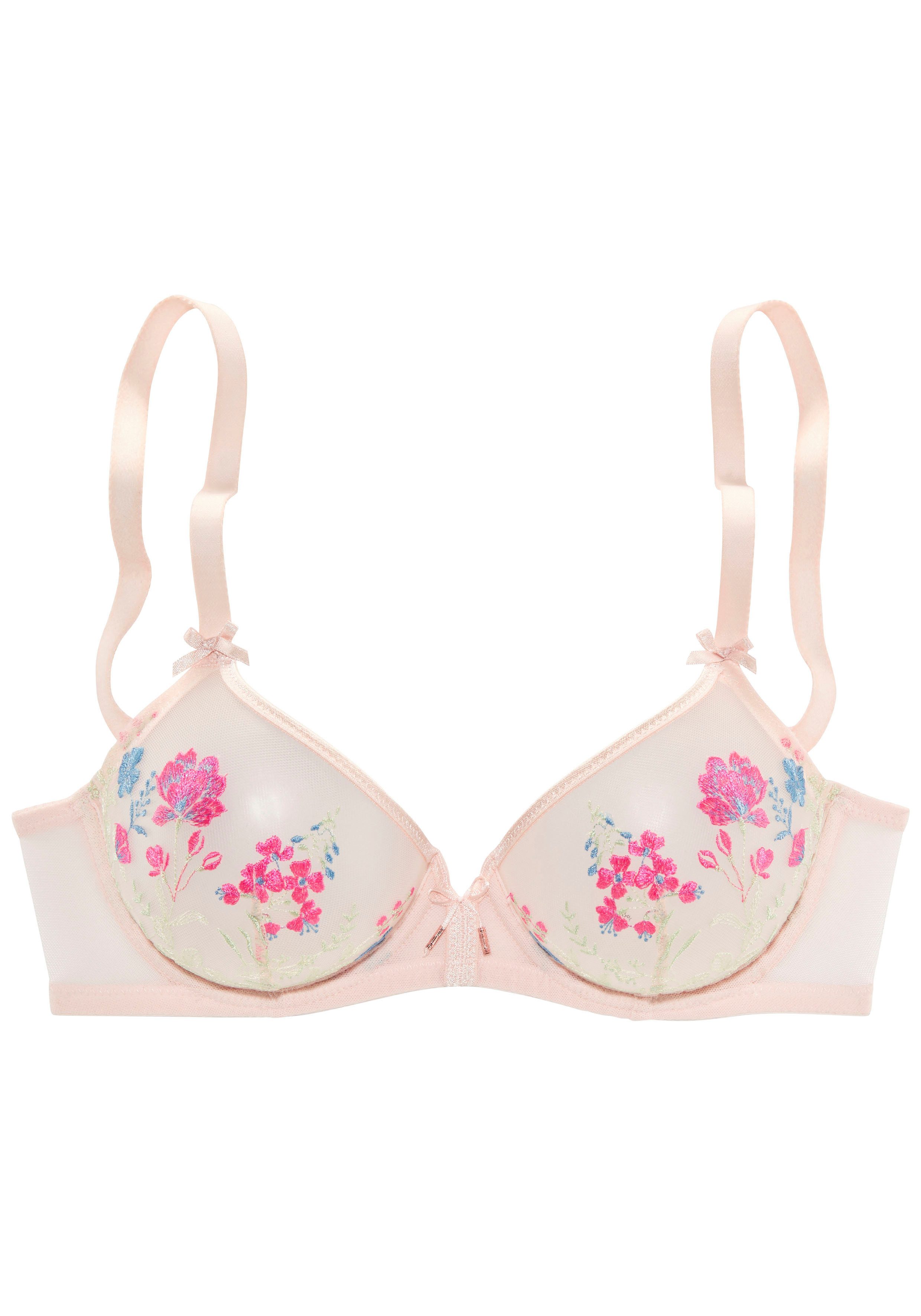 Lascana Beugel-bh Maria met bloemen van chique borduurkant sexy dessous
