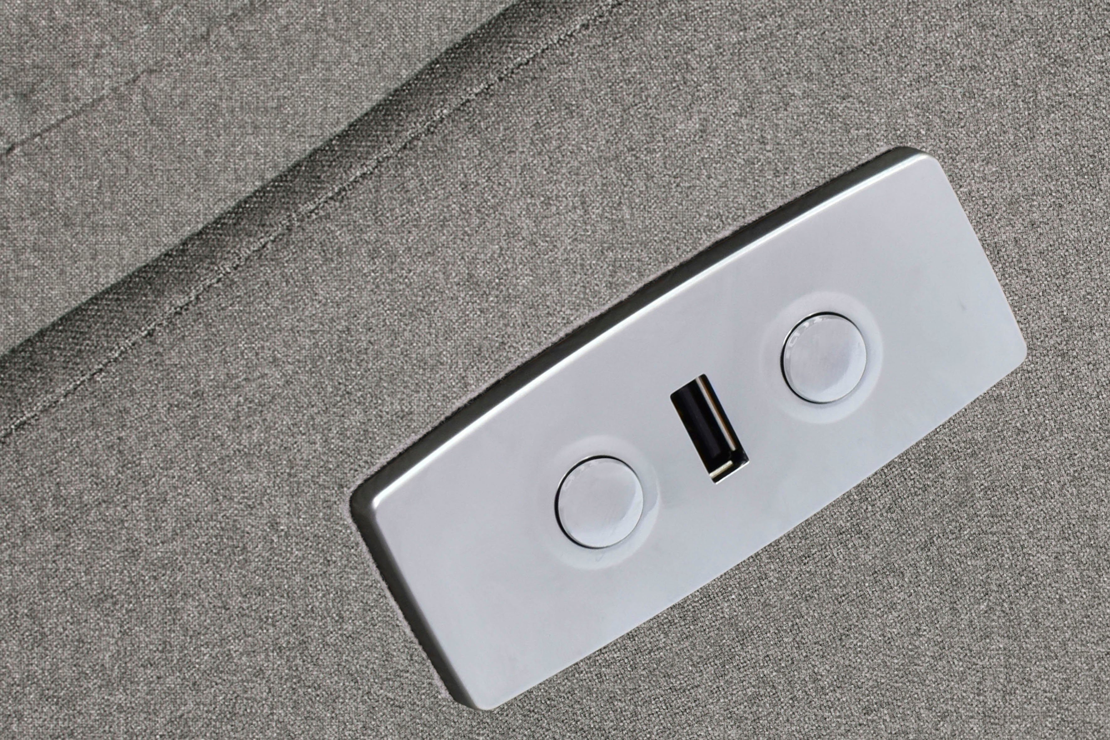 Home affaire 2-zitsbank Southbrook met handmatige en elektrische relaxfunctie