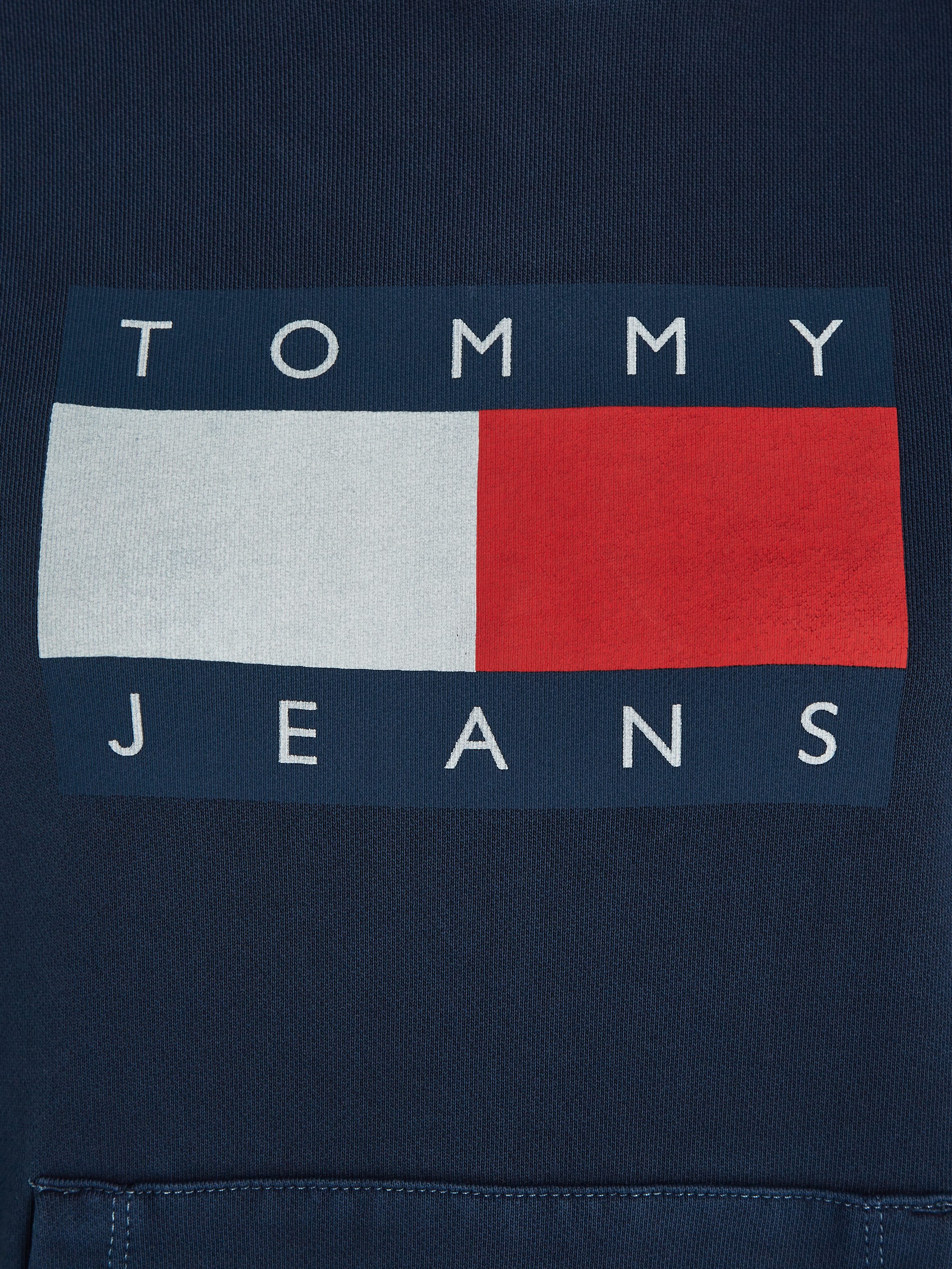 TOMMY JEANS Hoodie TJW REG TOMMY FLAG HOODIE EXT met capuchon, tommy jeans logo-vlag