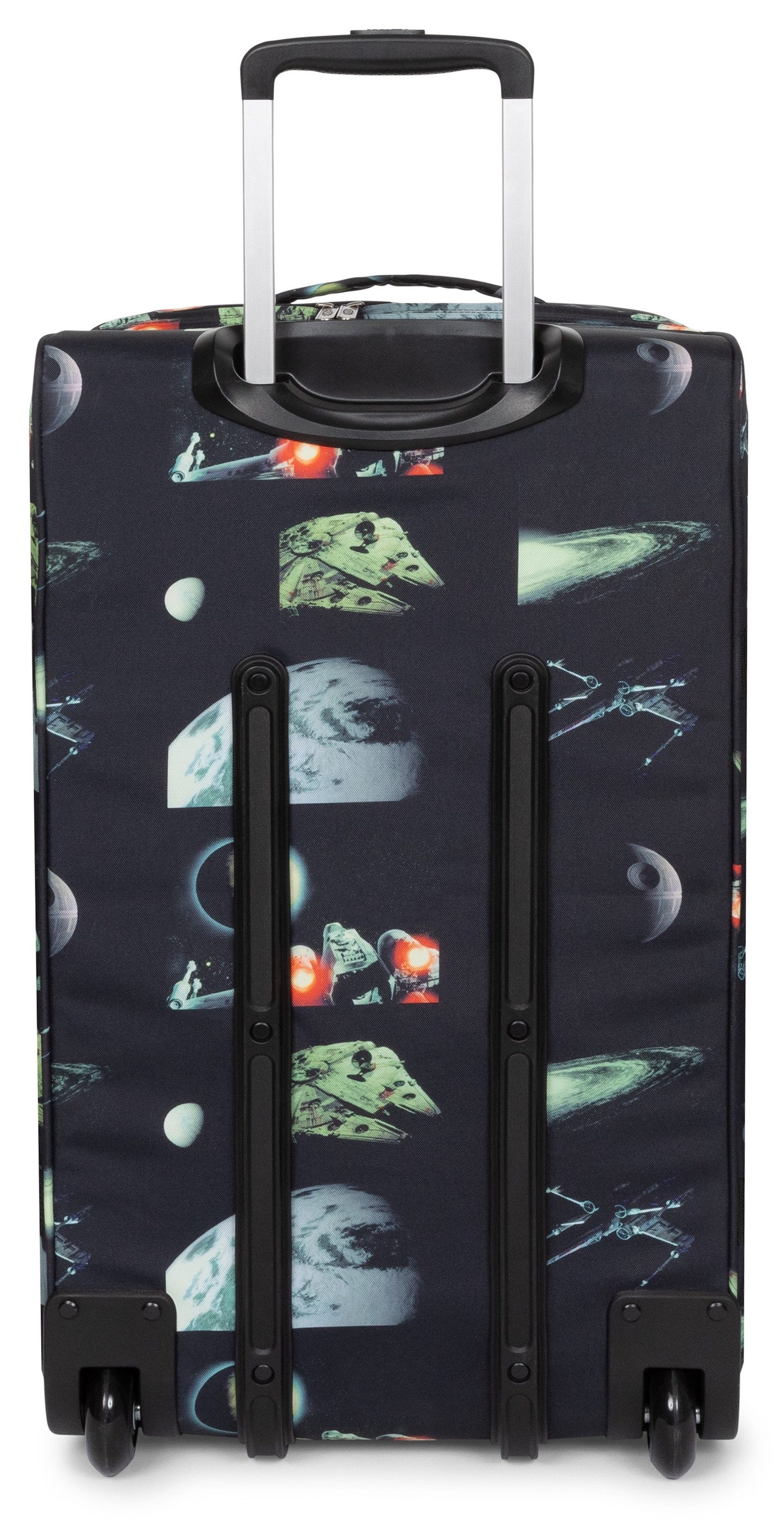 Eastpak Zachte bagage trolley TRANSIT'R M SW STARS NAVY Reisbagage incheckbagage koffer middel groot met TSA-cijferslot