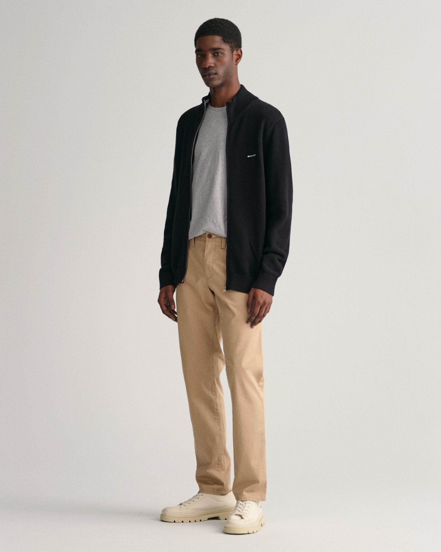 Gant Chino SLIM TWILL CHINOS met gevoerde zijzakken