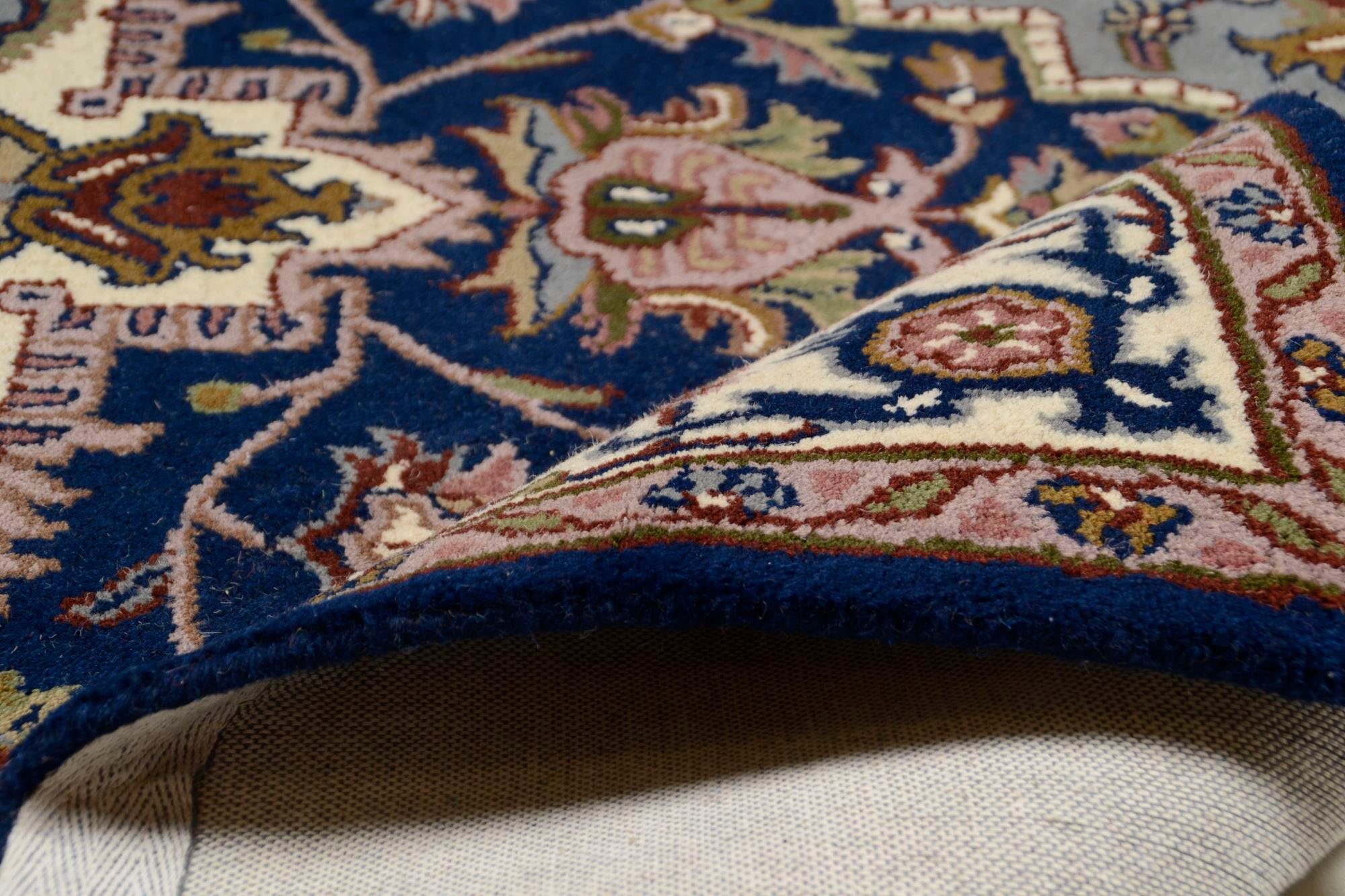 THEKO Wollen kleed Royal Heriz zuivere wol, oriënt-look, ideaal in de woonkamer & slaapkamer