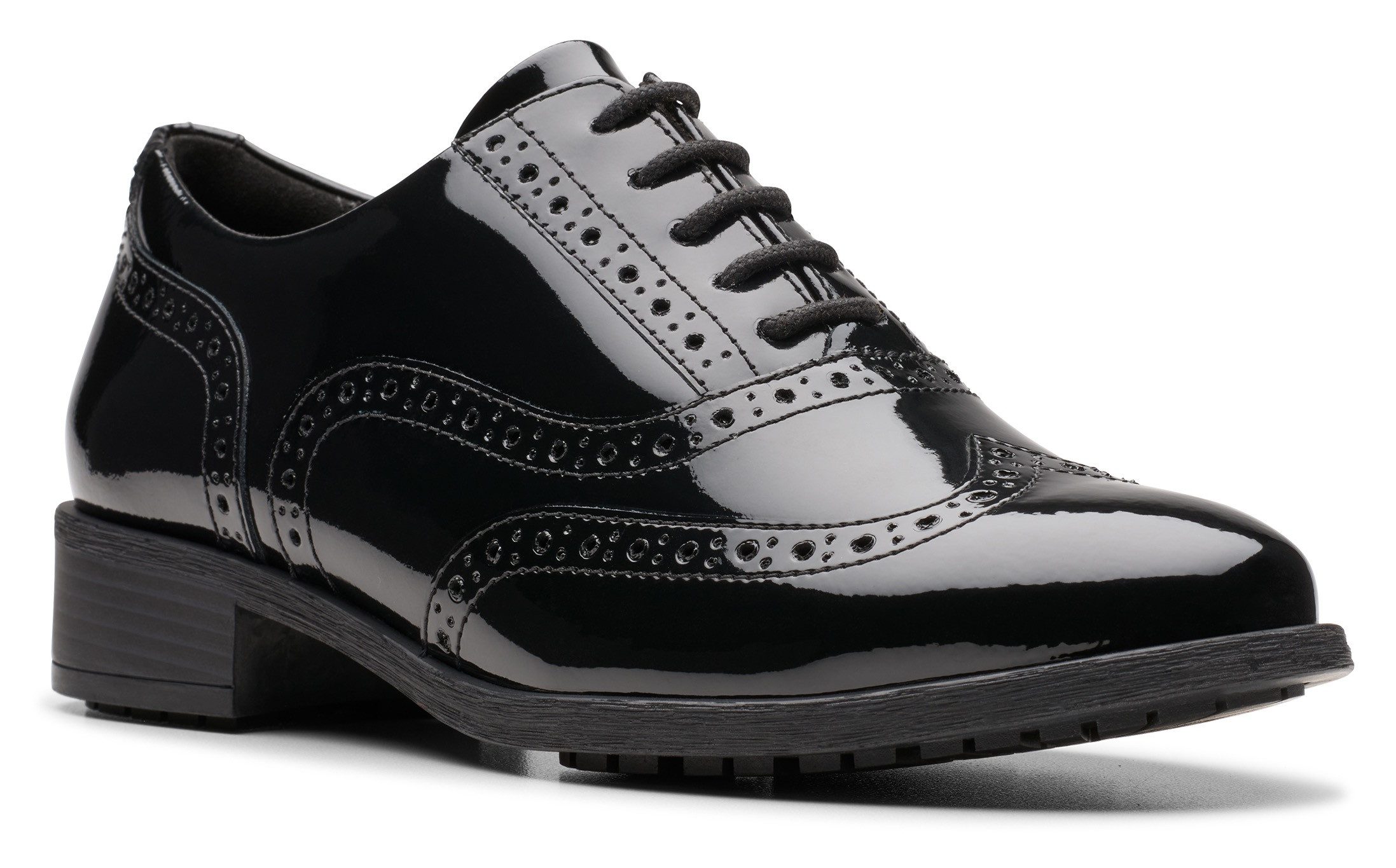 Clarks Schoenen met perforatie Havisham Eik