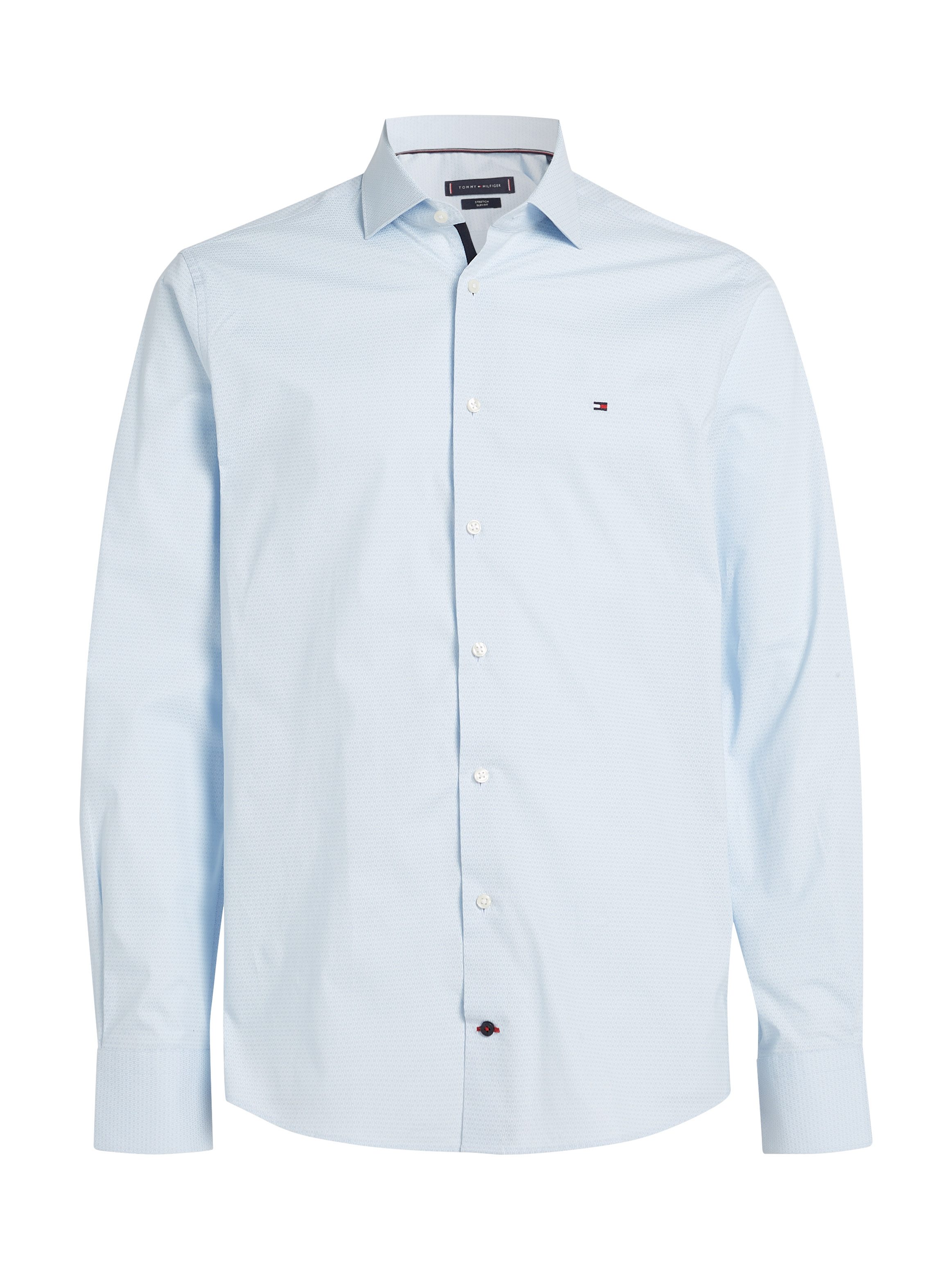 Tommy Hilfiger Businessoverhemd CL STRETCH GEO PRINT SF SHIRT