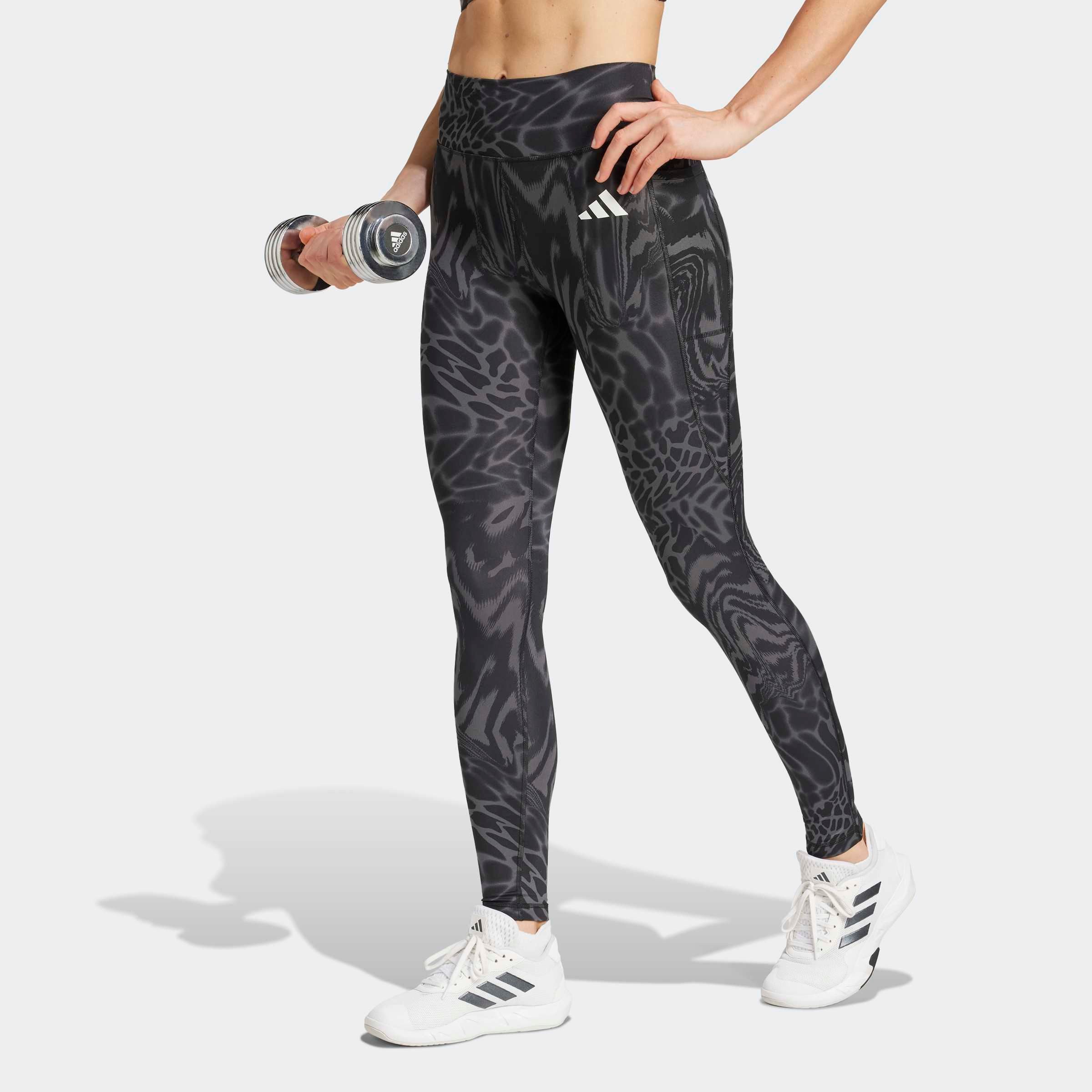 adidas Performance Trainingstights TE OPT AOP 1/1 (1-delig)