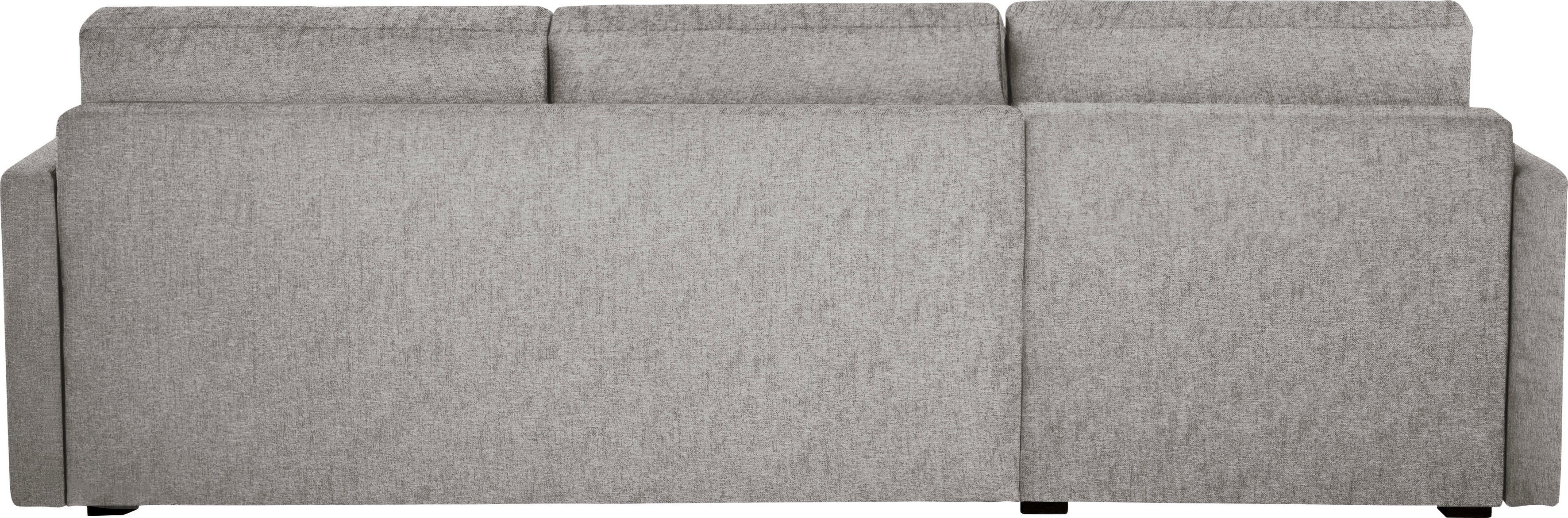 Places of Style Slaapbank GOLDPOINT hoekbank 264 cm, ligoppervlak (140/200 cm), L-vorm, Slaapfunctie, Bonell-binnenveringsmatras en volwaardige bedfunctie