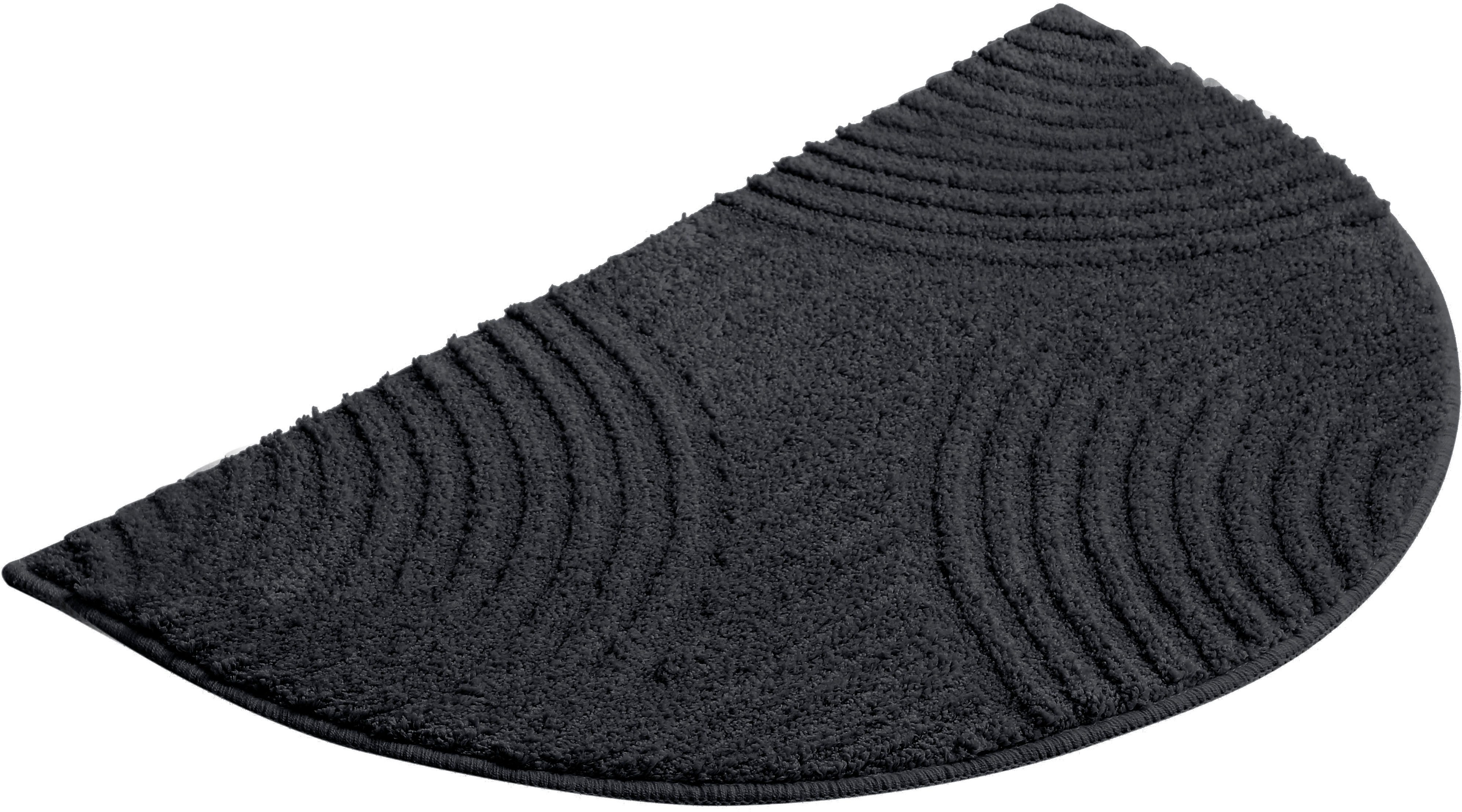 my home Badmat Ognon, Scandi, Boho, modern patroon Badkleed, uni-kleuren, hoog-laag effect (1 stuk)