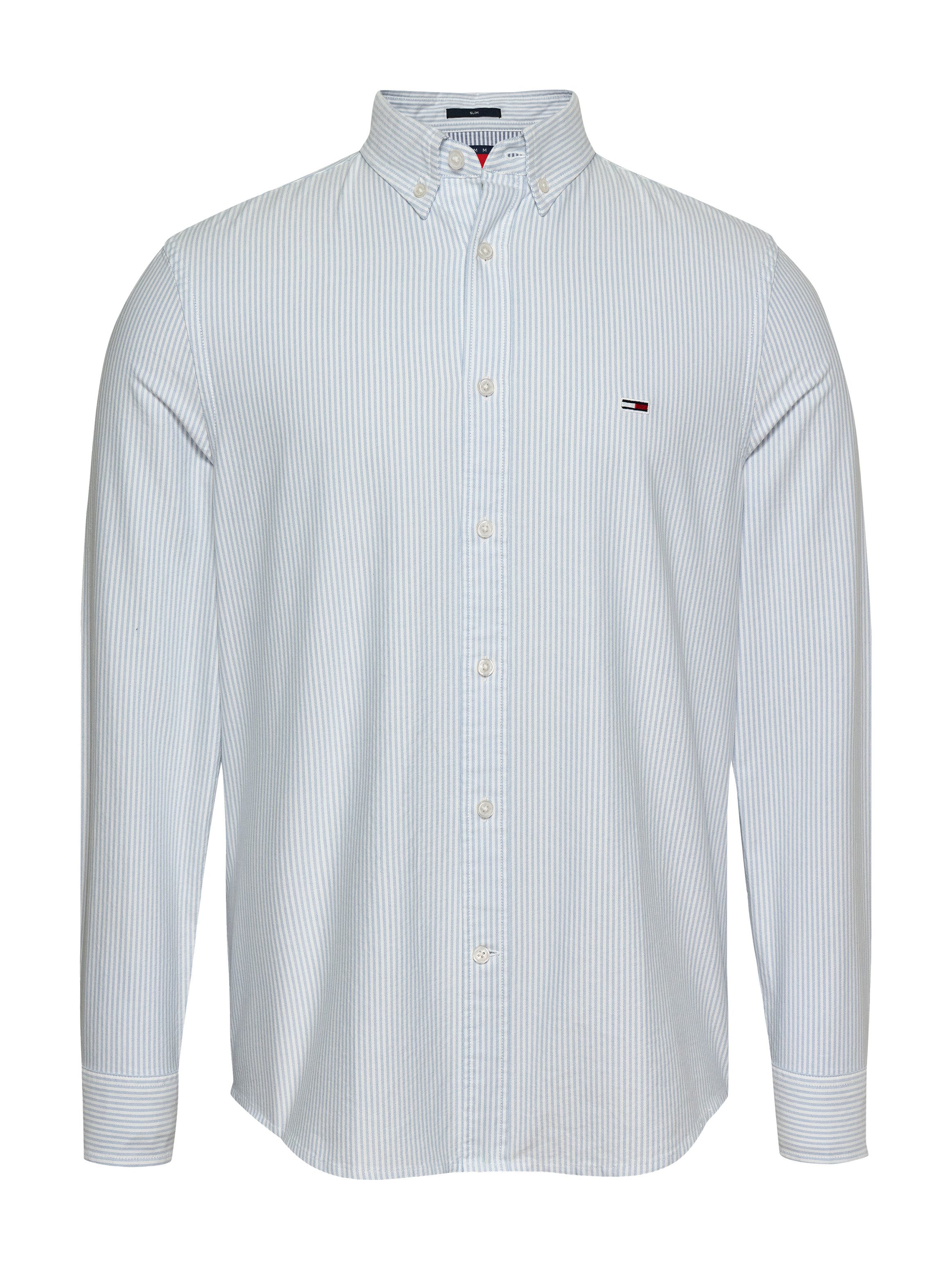 TOMMY JEANS Overhemd met lange mouwen TJM SLIM STRIPE OXFORD SHIRT EXT