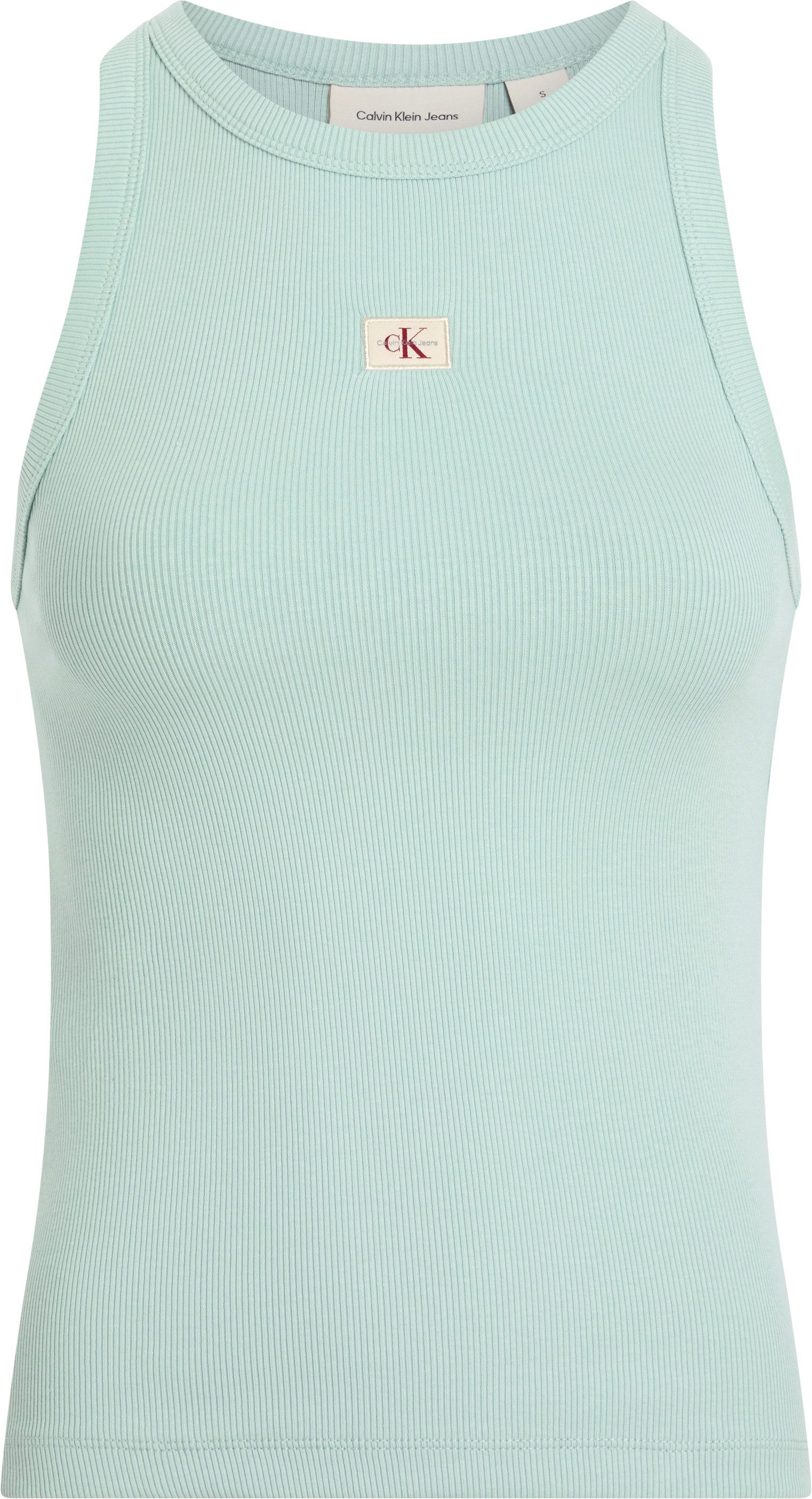 Calvin Klein Tanktop WOVEN LABEL RIB TANK TOP