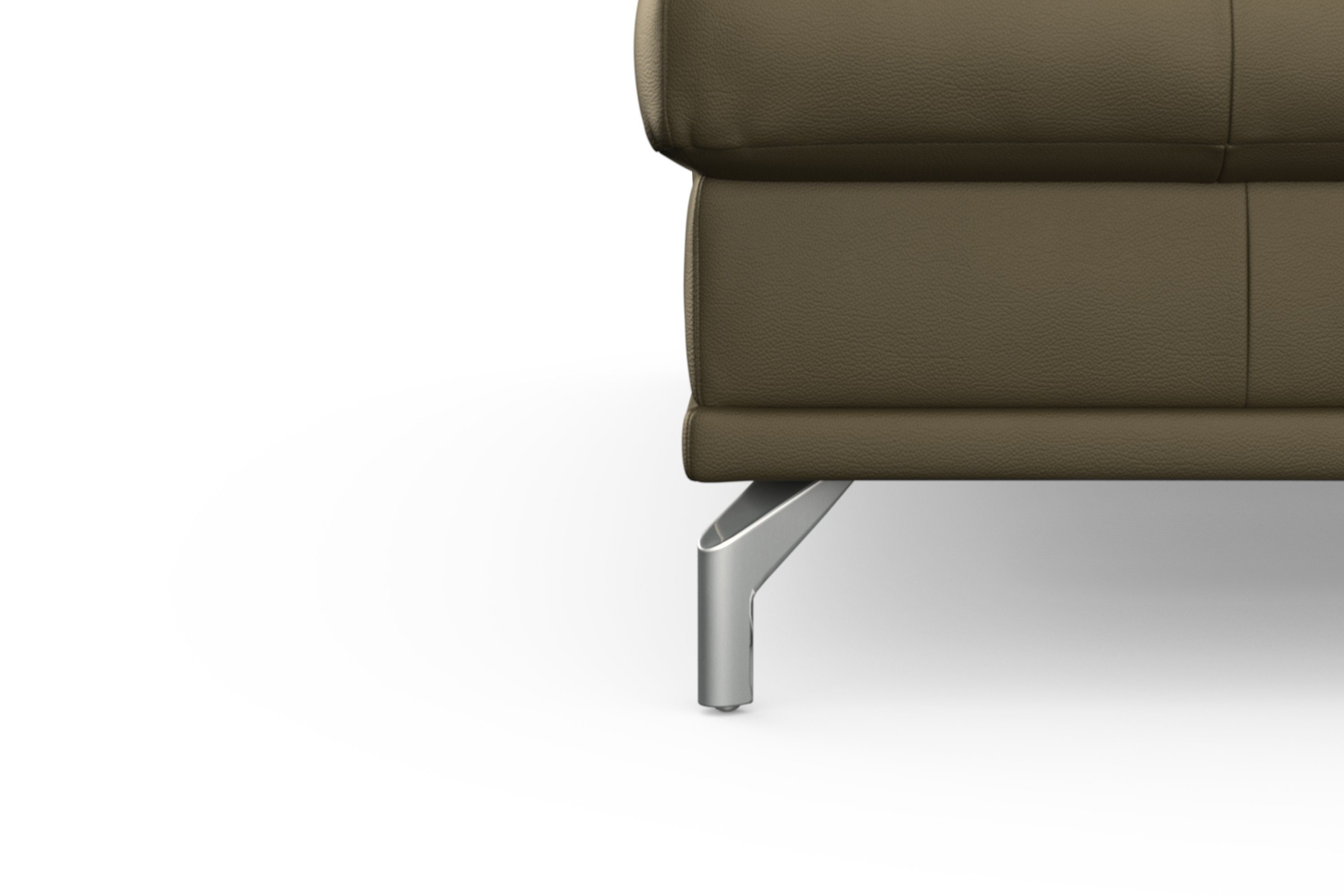 sit&more Zithoek Cabrio U-vorm, met zitdiepteverstelling, arm- en hoofdsteunverstelling