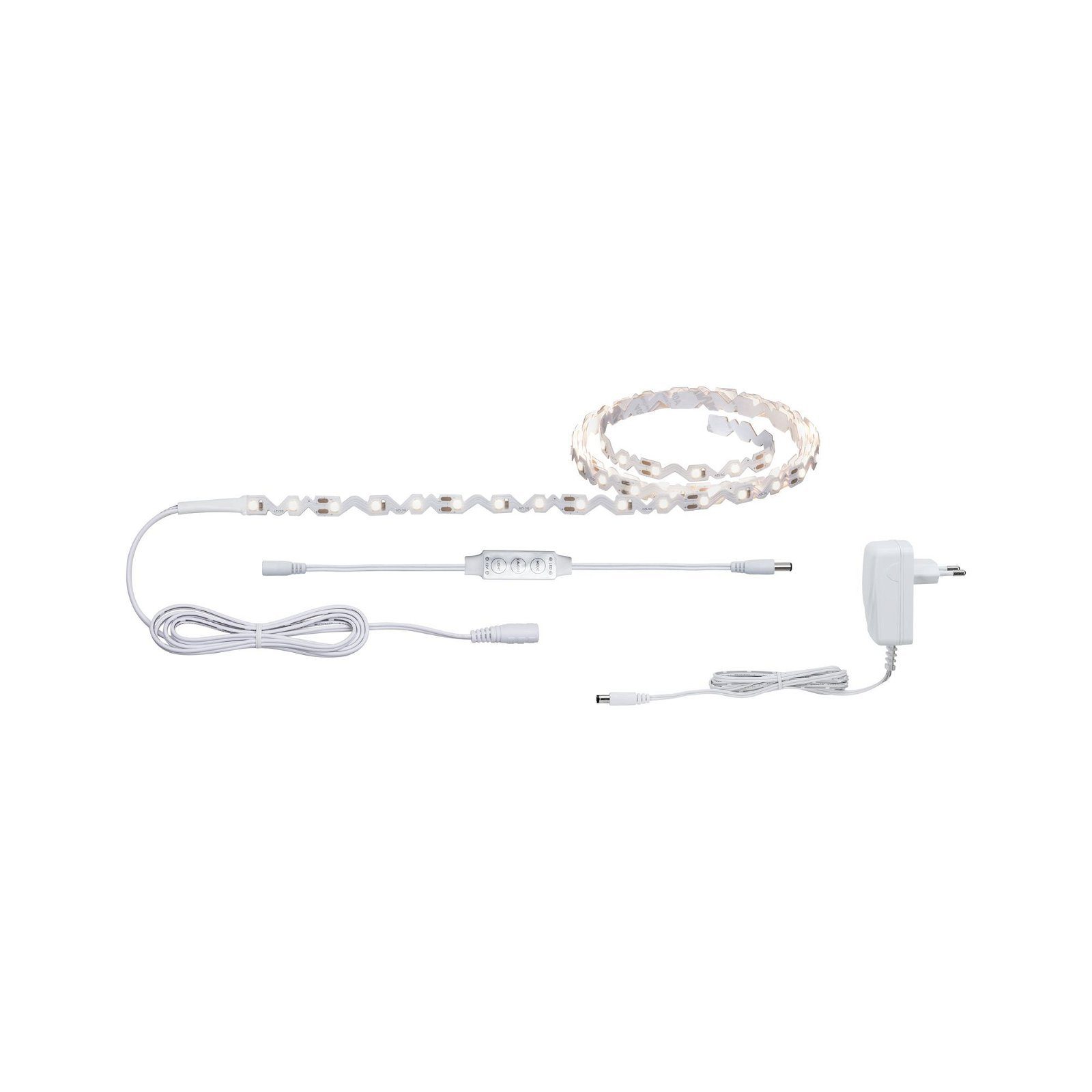Paulmann Led-strepen Functie FlexLED 3D Set 1,5m 5W 230V/24V 6VA Wit (1 stuk)