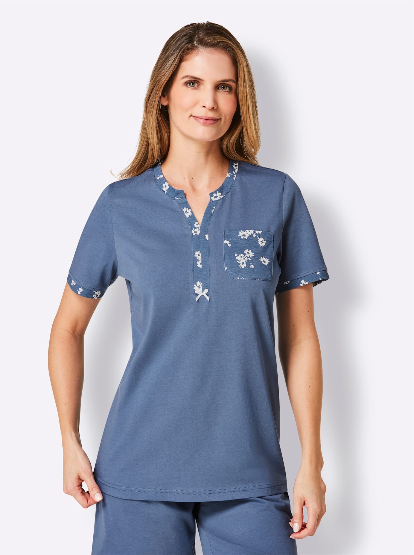 wäschepur Pyjama top Pyjamashirt (1-delig)