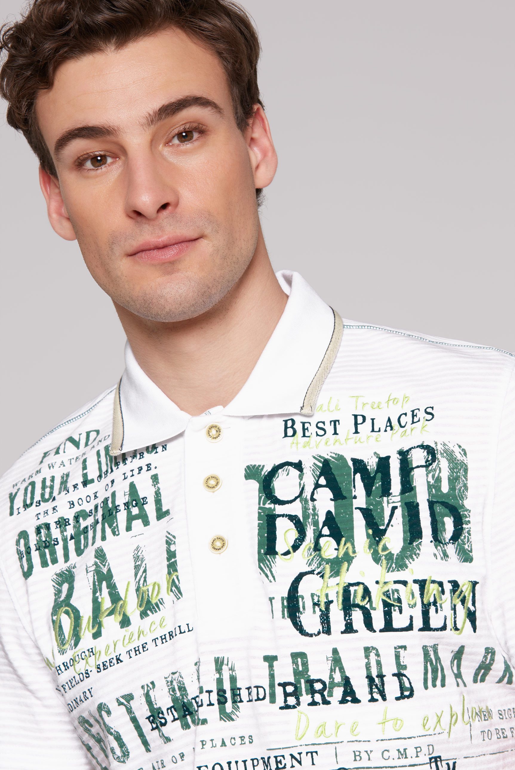 CAMP DAVID Poloshirt