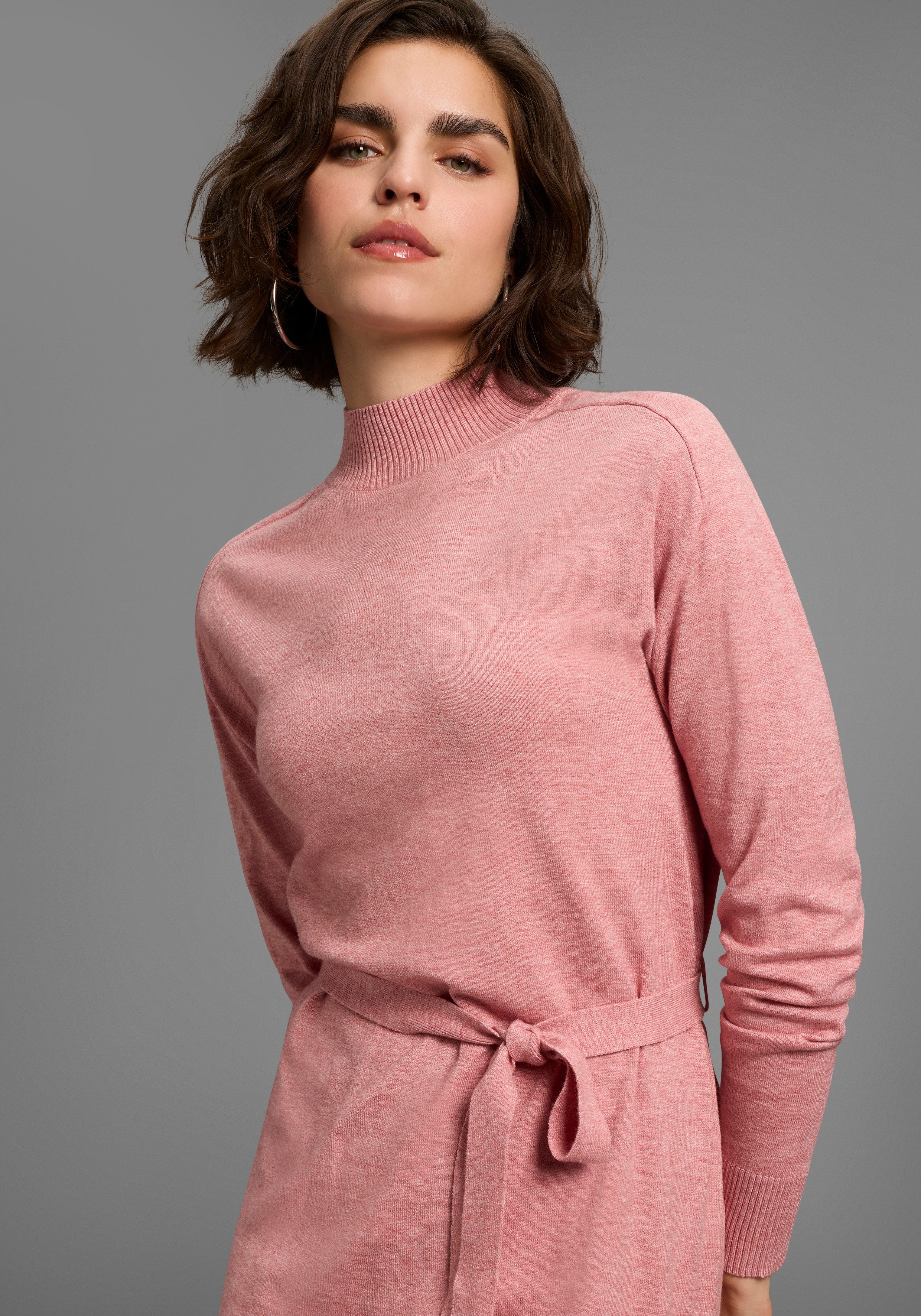 Laura Scott Gebreide jurk met riem
