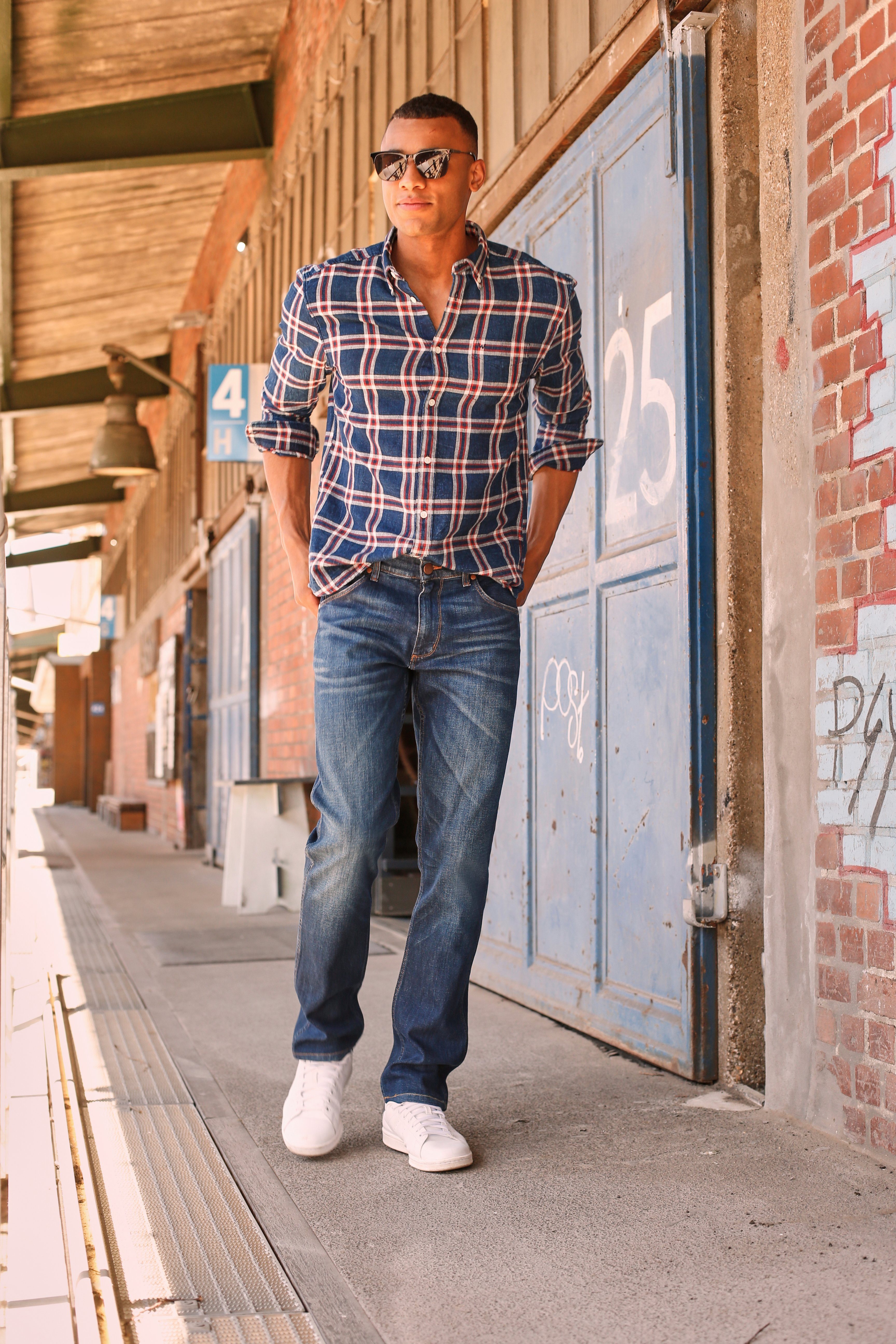 Wrangler Stretch jeans Greensboro Regular Straight fit