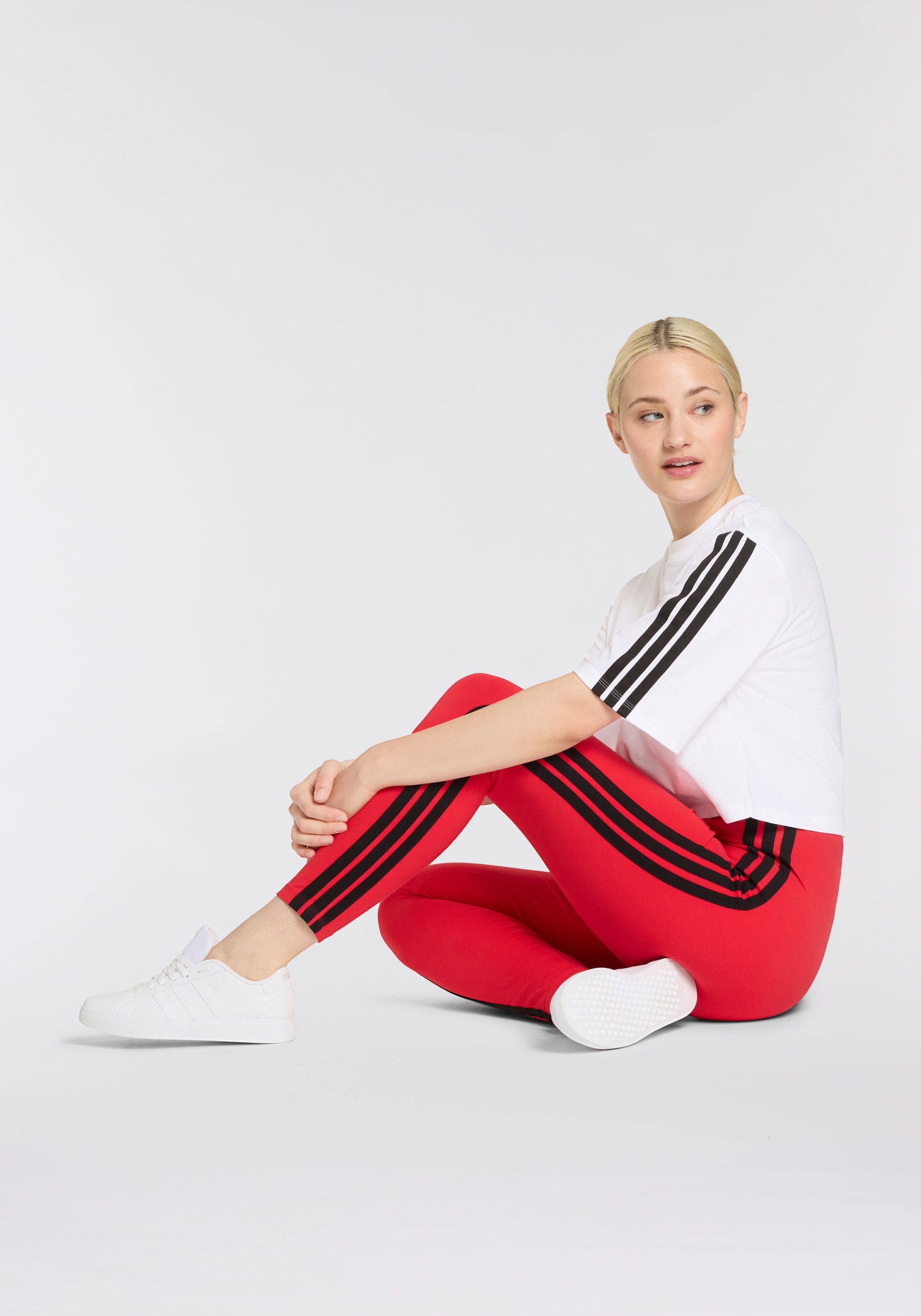 adidas Sportswear Trainingstights W 3S SJ LEG (1-delig)