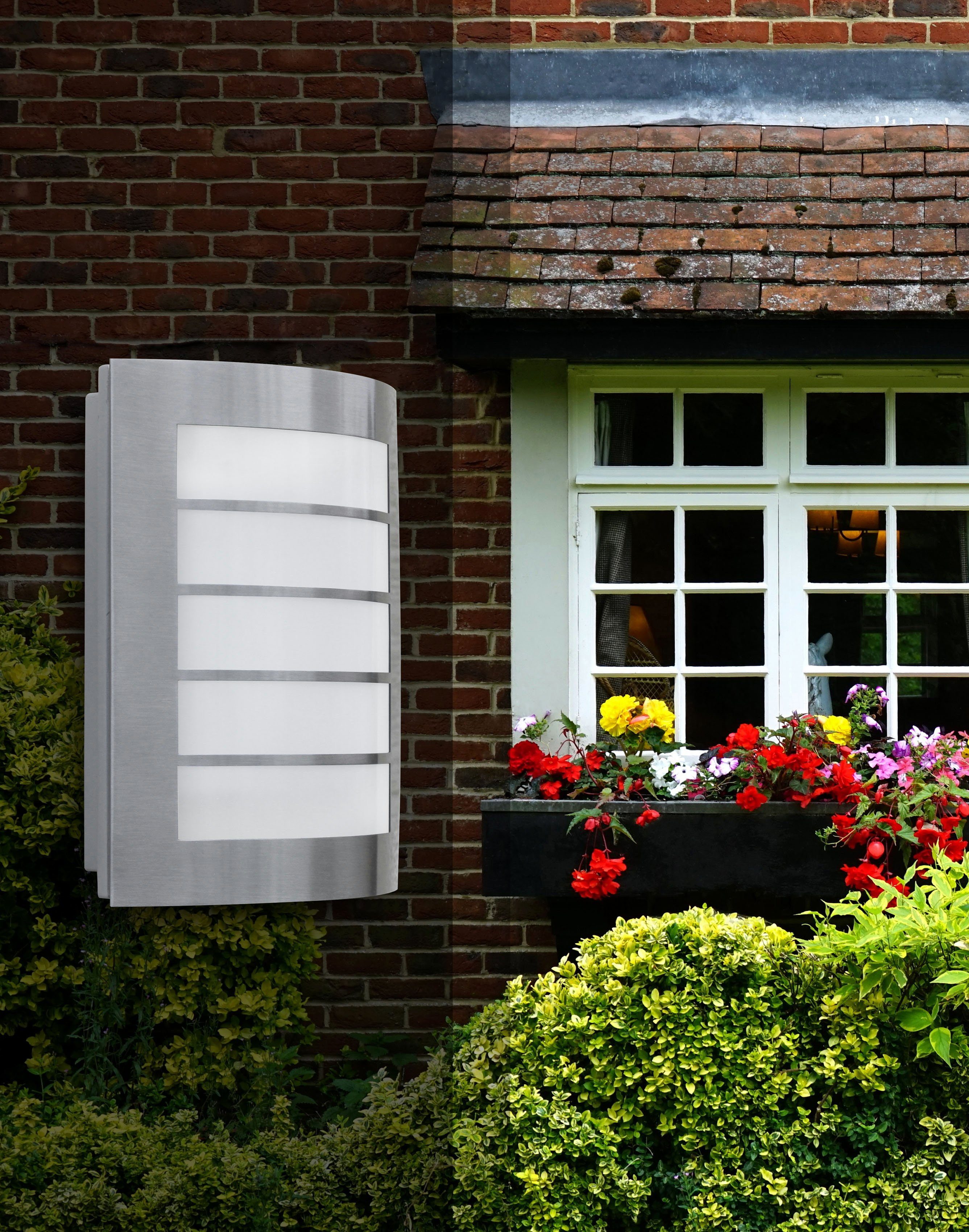 LUTEC Ledwandlamp voor buiten SLIM (1 stuk)