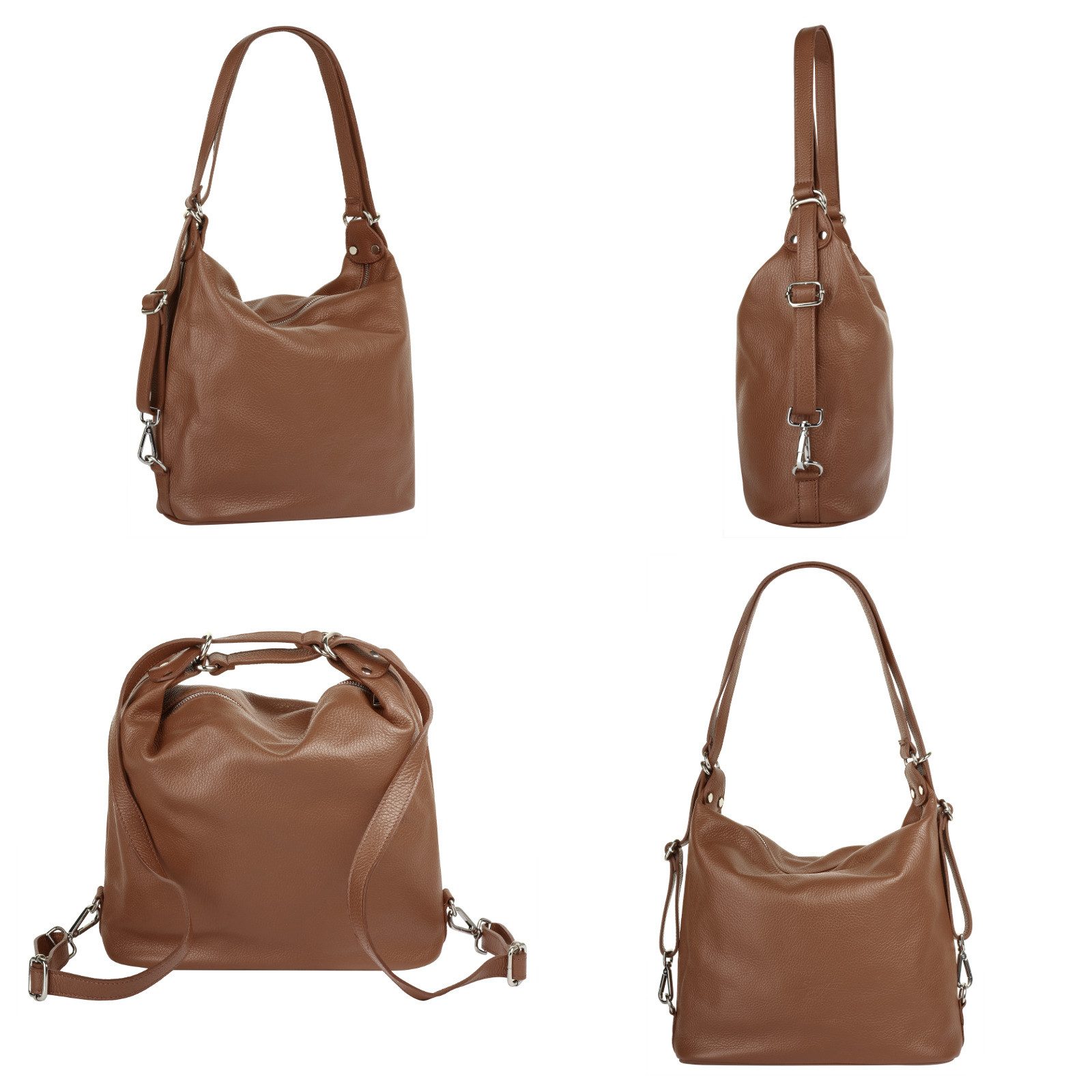 Samantha Look Shopper echt leer, made in italy