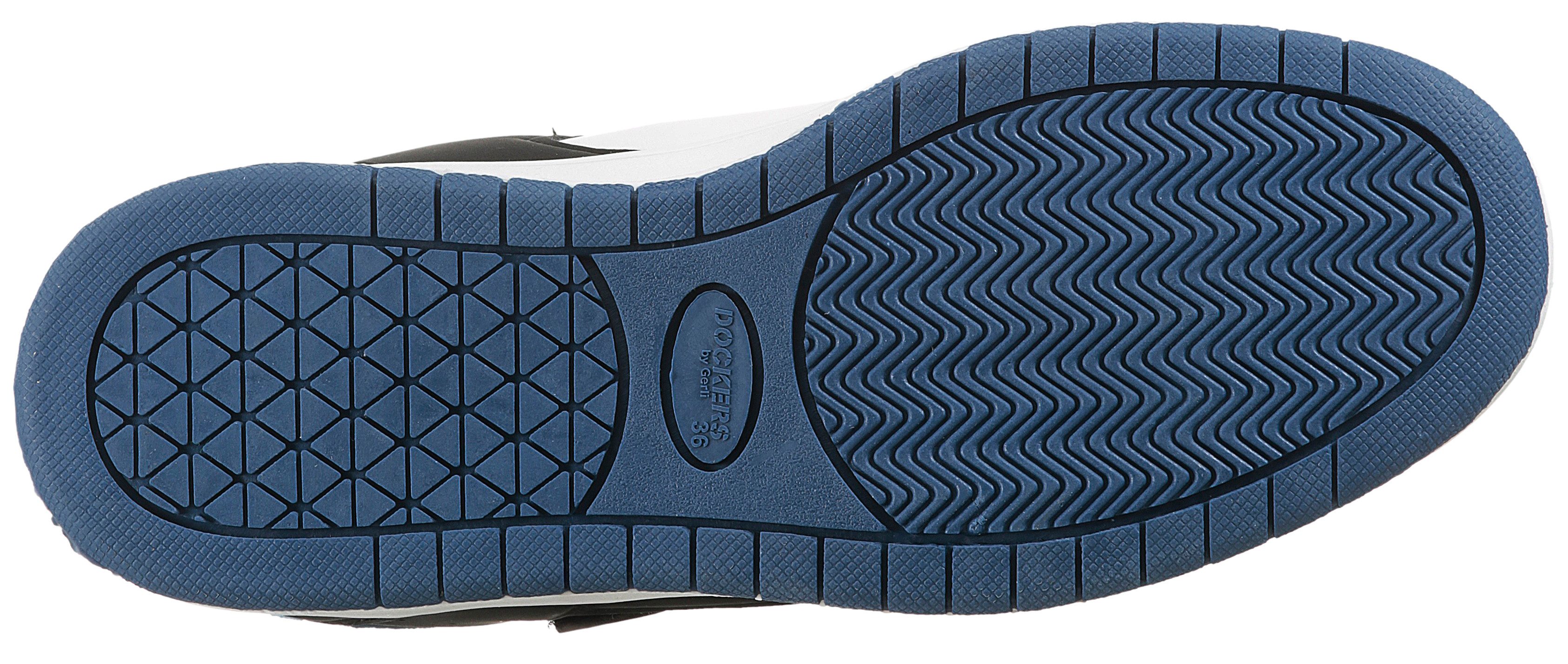 Dockers by Gerli Sneakers , slip-on sneaker, klittenbandschoen, vrijetijdsschoen met elastische band en klittenband