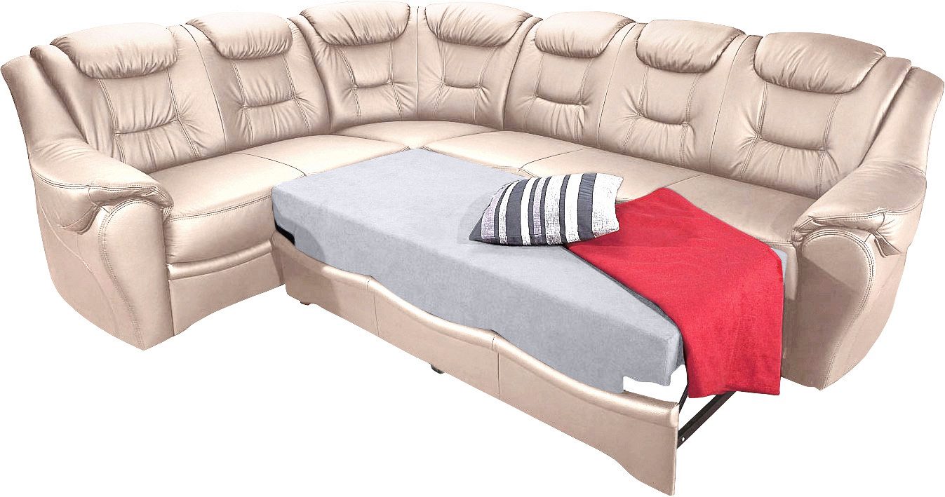 sit&more Hoekbank Bellevue L-vorm optioneel met slaapfunctie