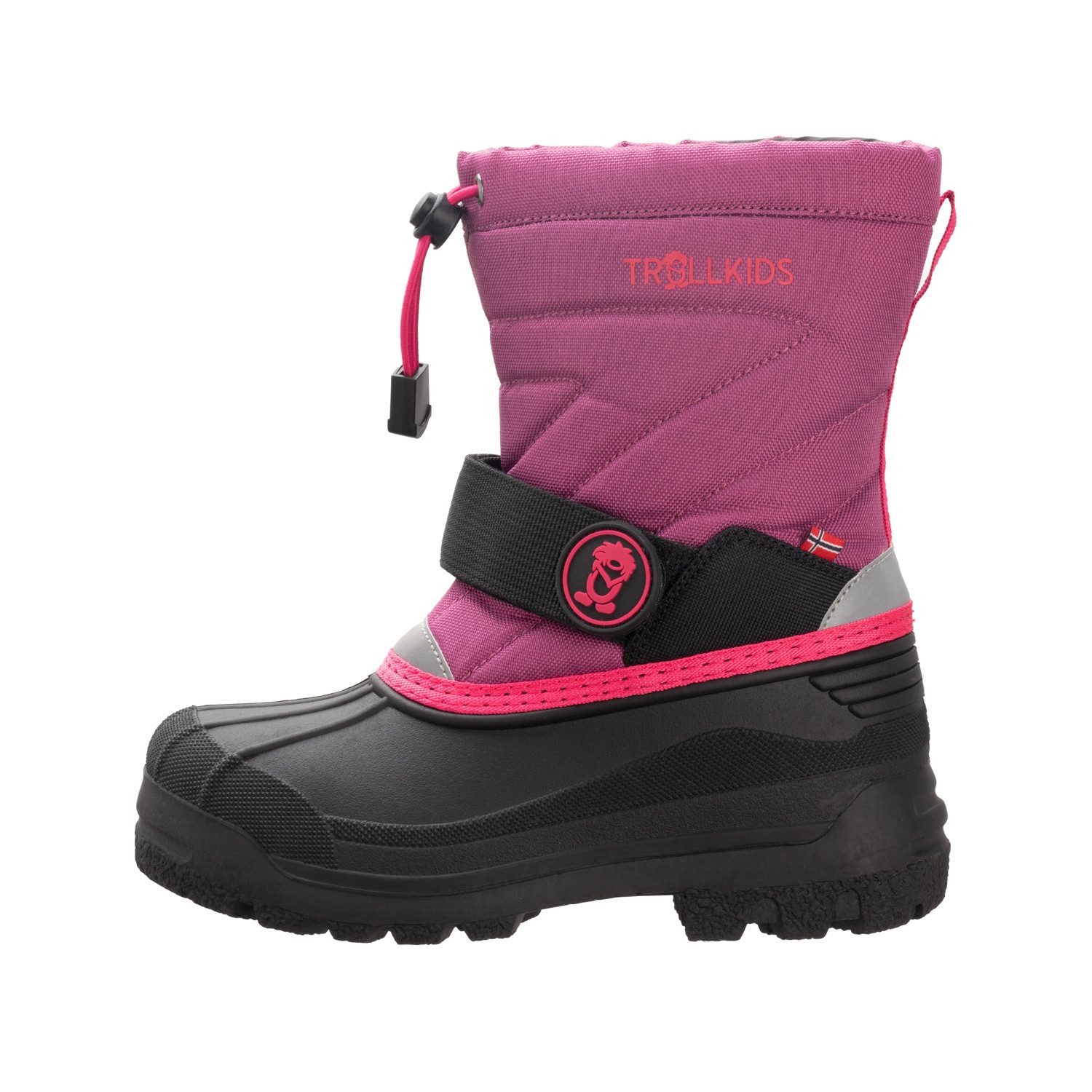 TROLLKIDS Snowboots Telemark Winter PRO waterdicht, snelsluiting, reflecterende details