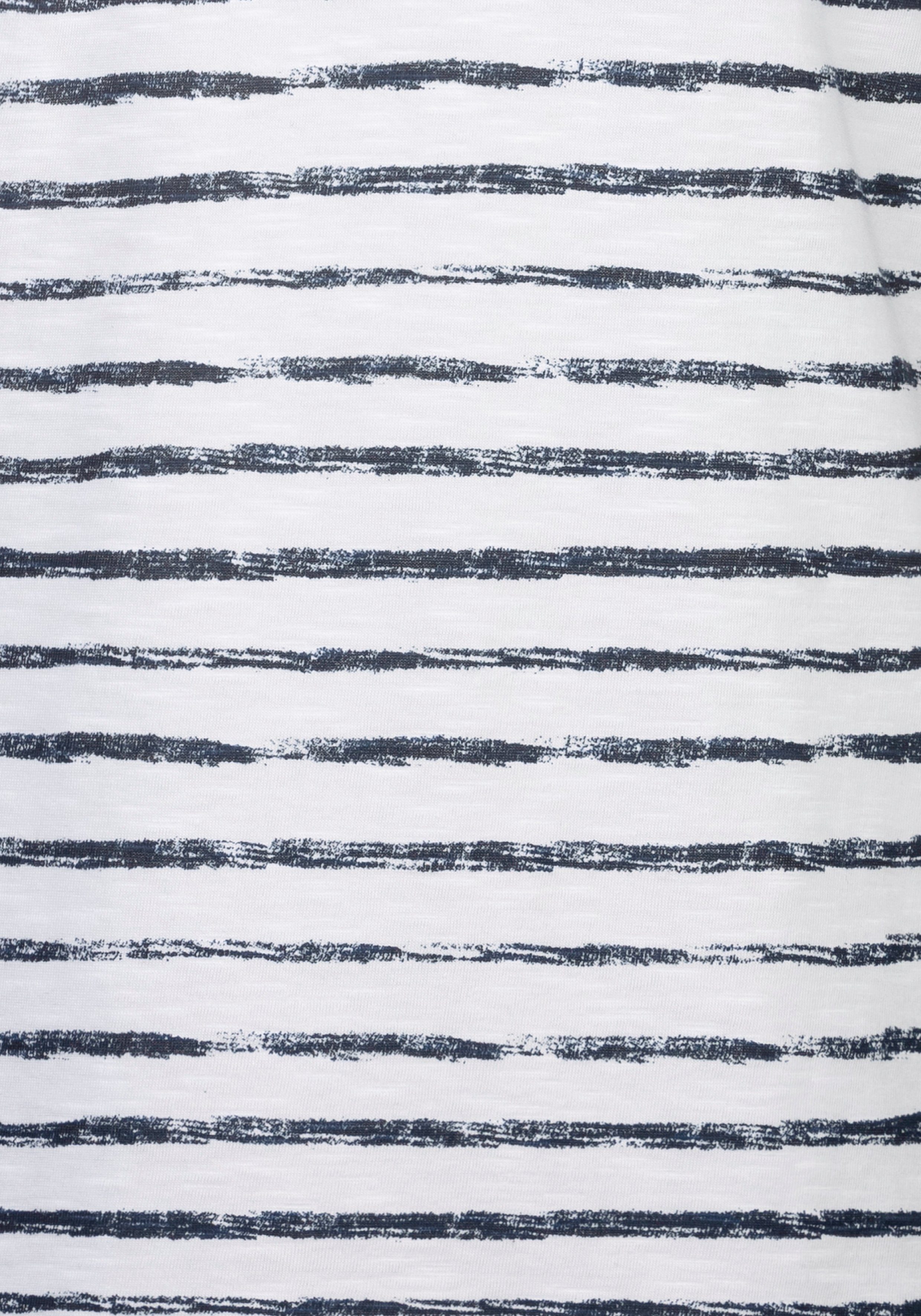 Beachtime T-shirt Met streepdessin in een zachte katoenkwaliteit (Set van 2)