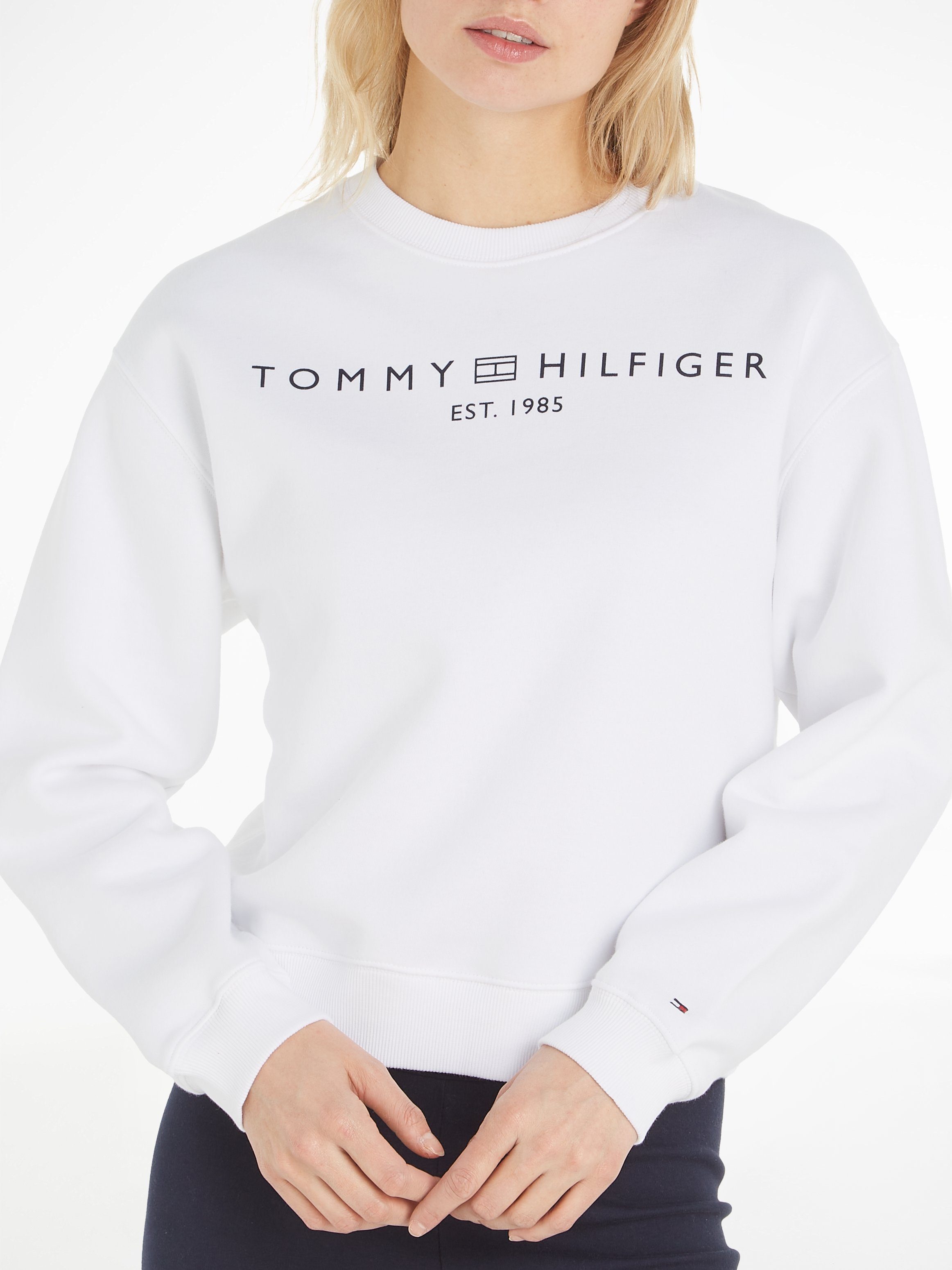 Tommy Hilfiger Sweatshirt MDRN REG CORP LOGO C-NK SWTSHRT