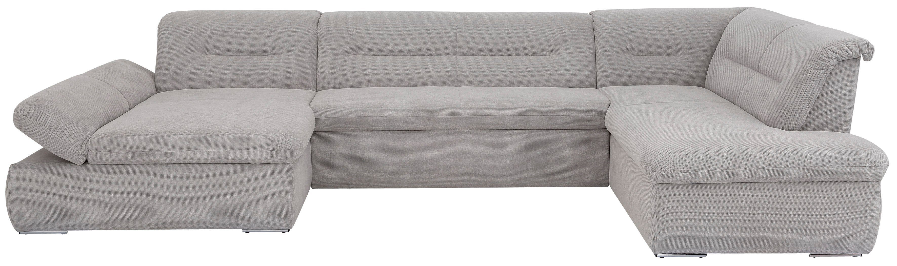INOSIGN Zithoek Avesa U-vorm Naar keuze met verstelbare armleuningen en slaapfunctie, bxdxh: 355x216x80cm