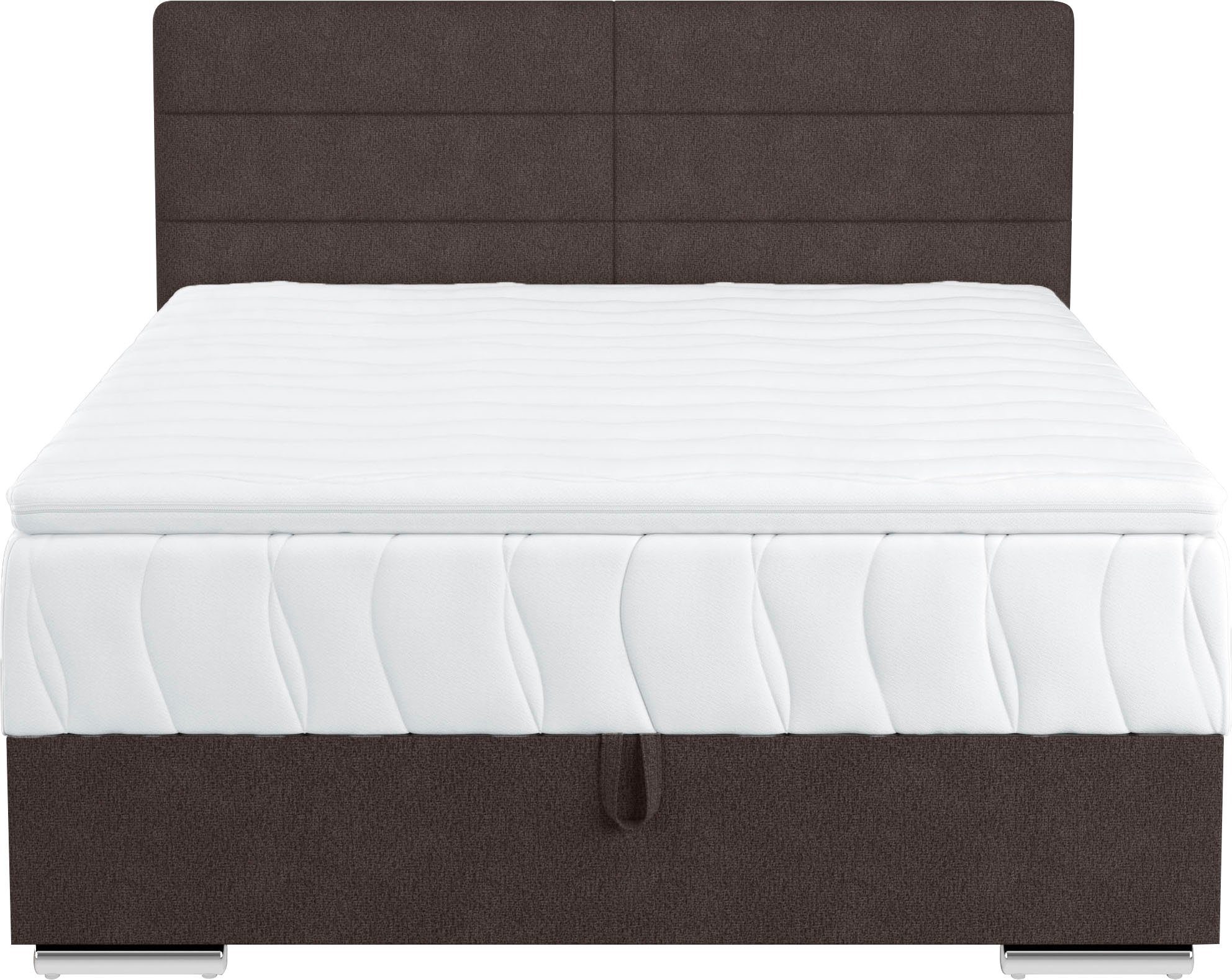 COTTA Boxspring Tom met bedkist, topmatras en sierkussen