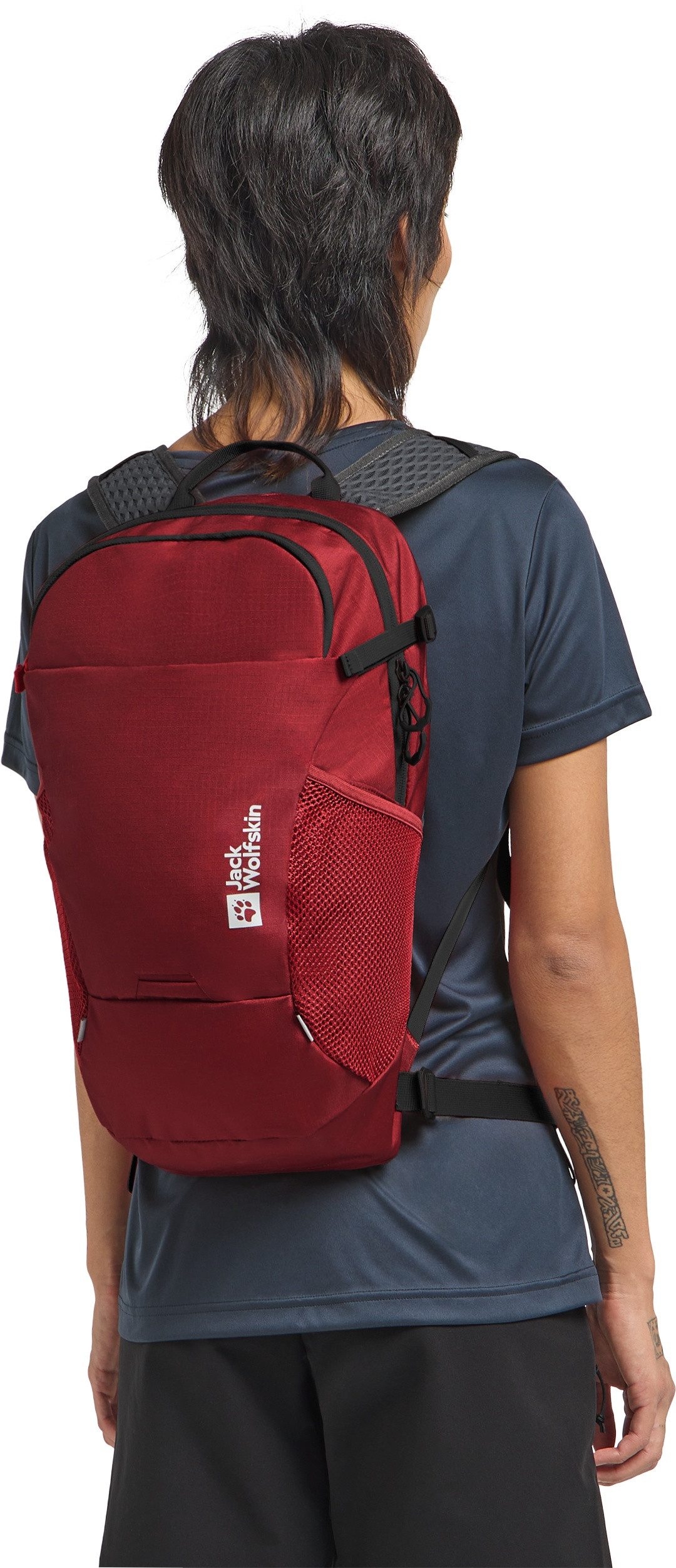 Jack Wolfskin Rugzak VELOCITY 20 unisex rugzakken maat One Size rood