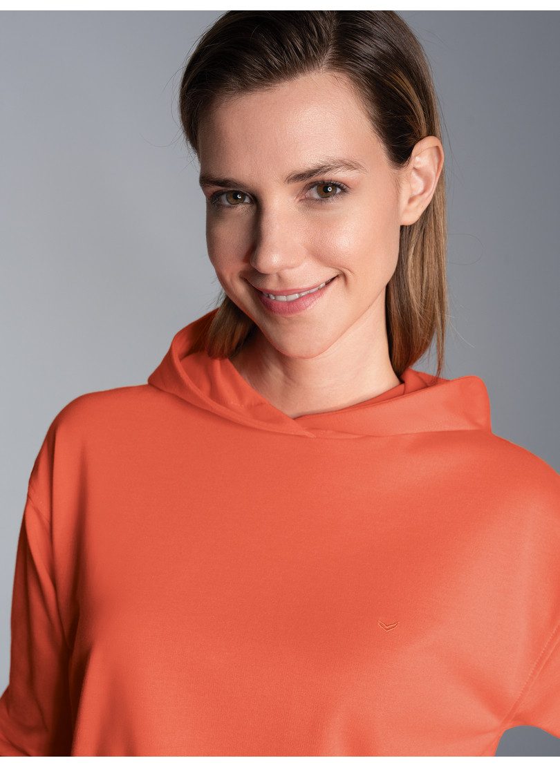 Trigema Sweatshirt TRIGEMA Dunne oversized hoodie
