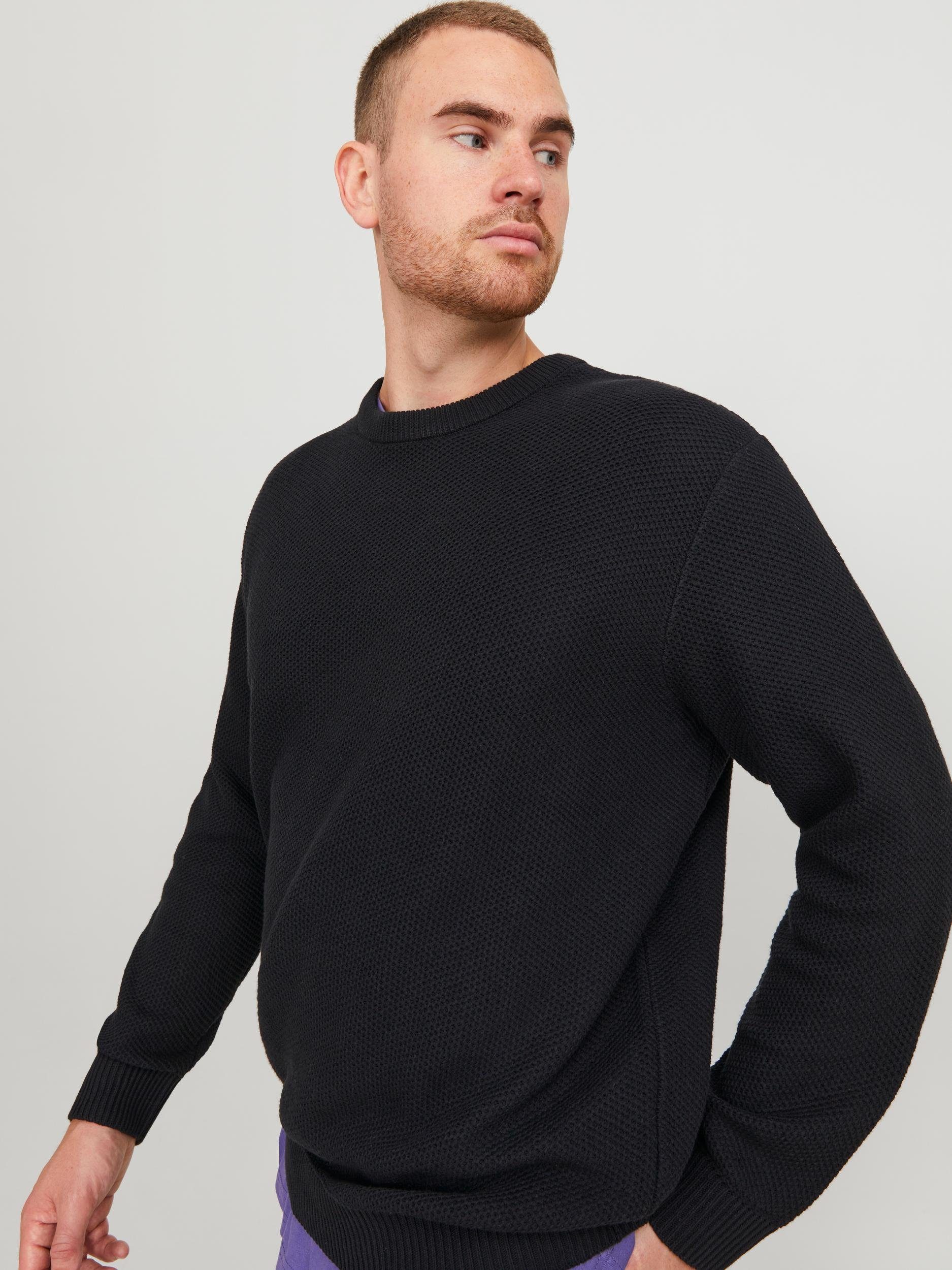 Jack & Jones PlusSize Trui met ronde hals JORBRODY KNIT CREW NECK BF PLS