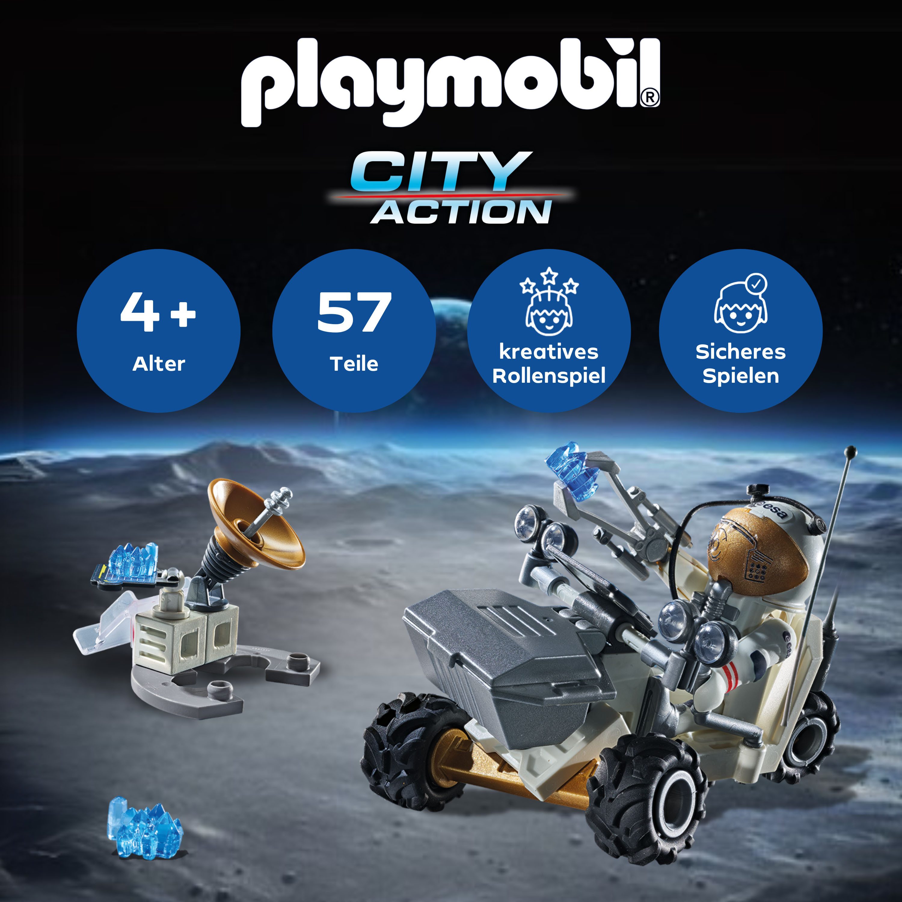 Playmobil® Constructie-speelset Weltraummission (71734), Playmobil Action Heroes (57-delig)