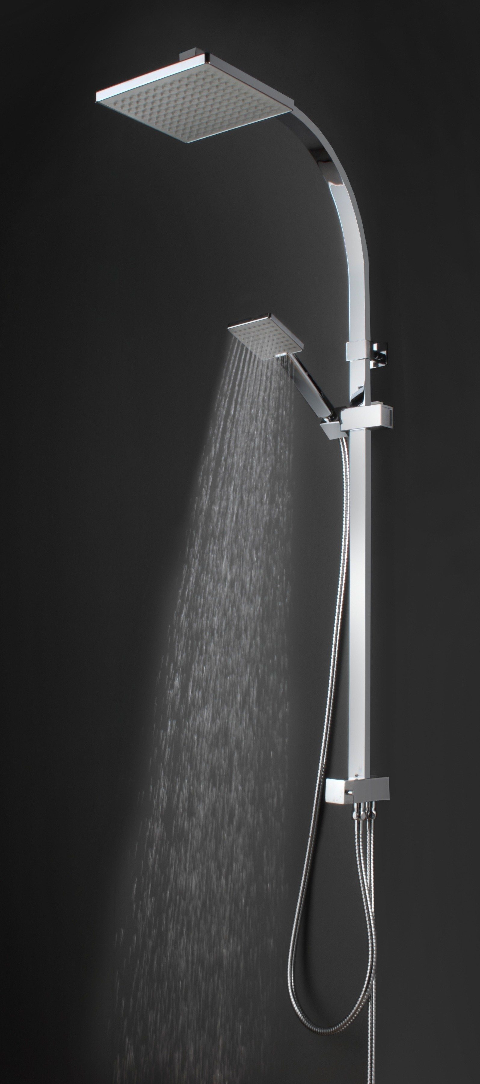 ADOB Slang en handdouche Saragossa Diameter 20 cm (set)